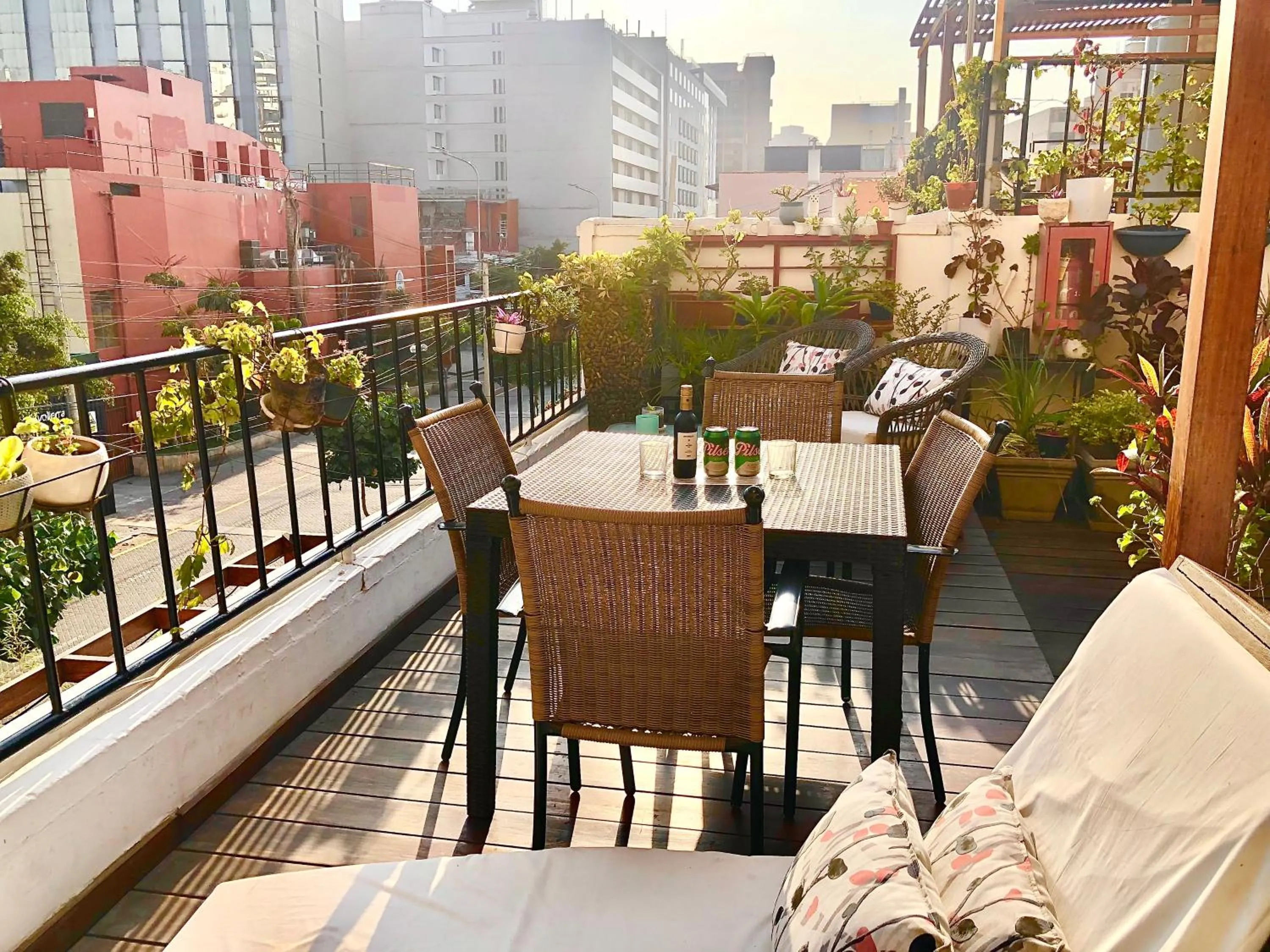 Balcony/Terrace in La Casa del Viajero
