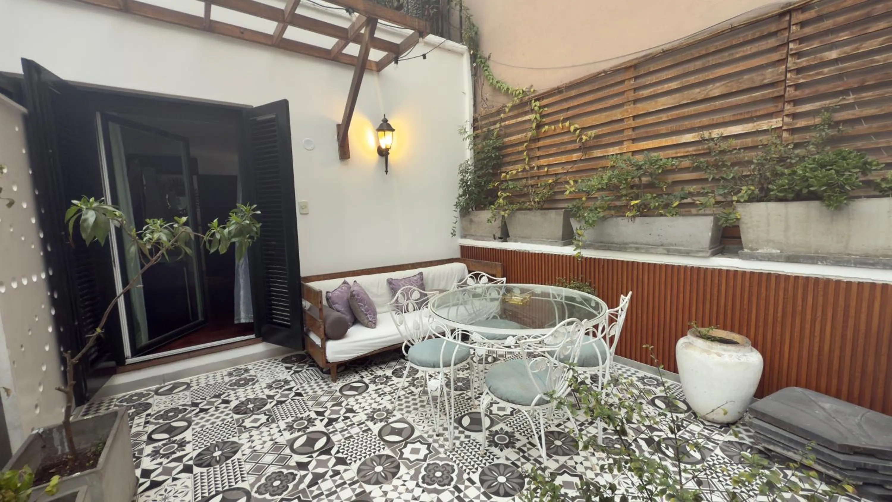 Balcony/Terrace in La Casa del Viajero