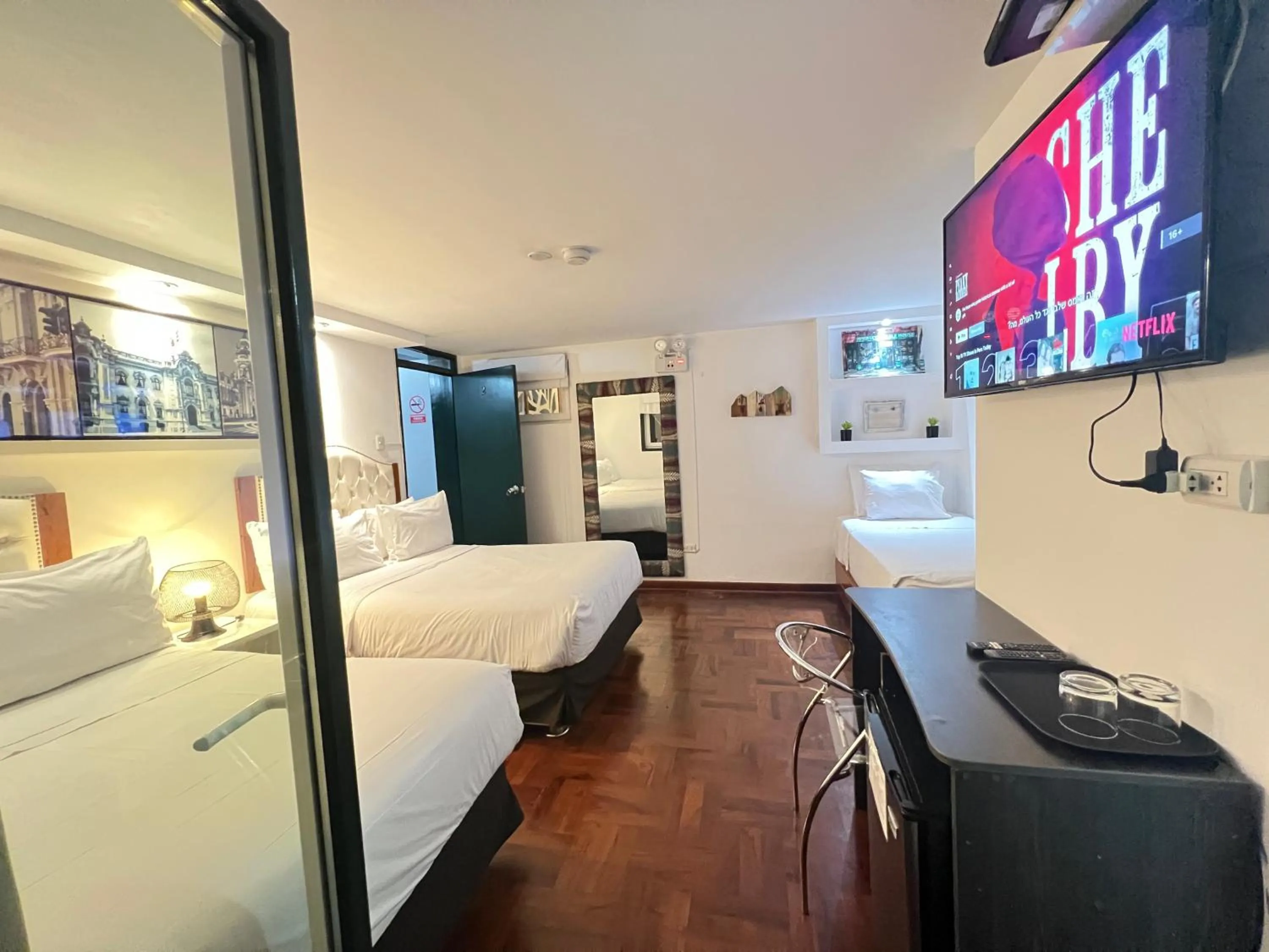 Bed in La Casa del Viajero