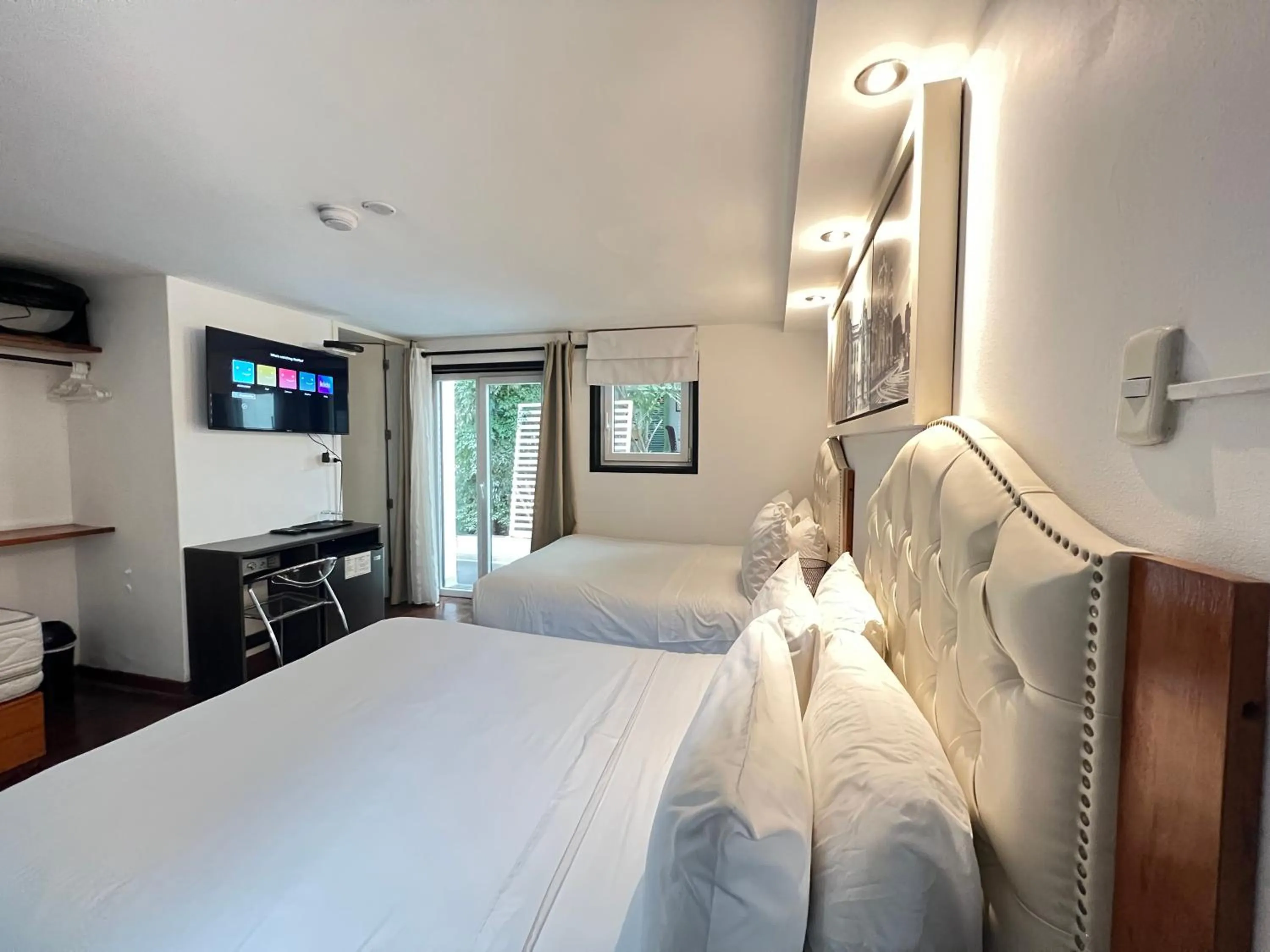 Bed in La Casa del Viajero