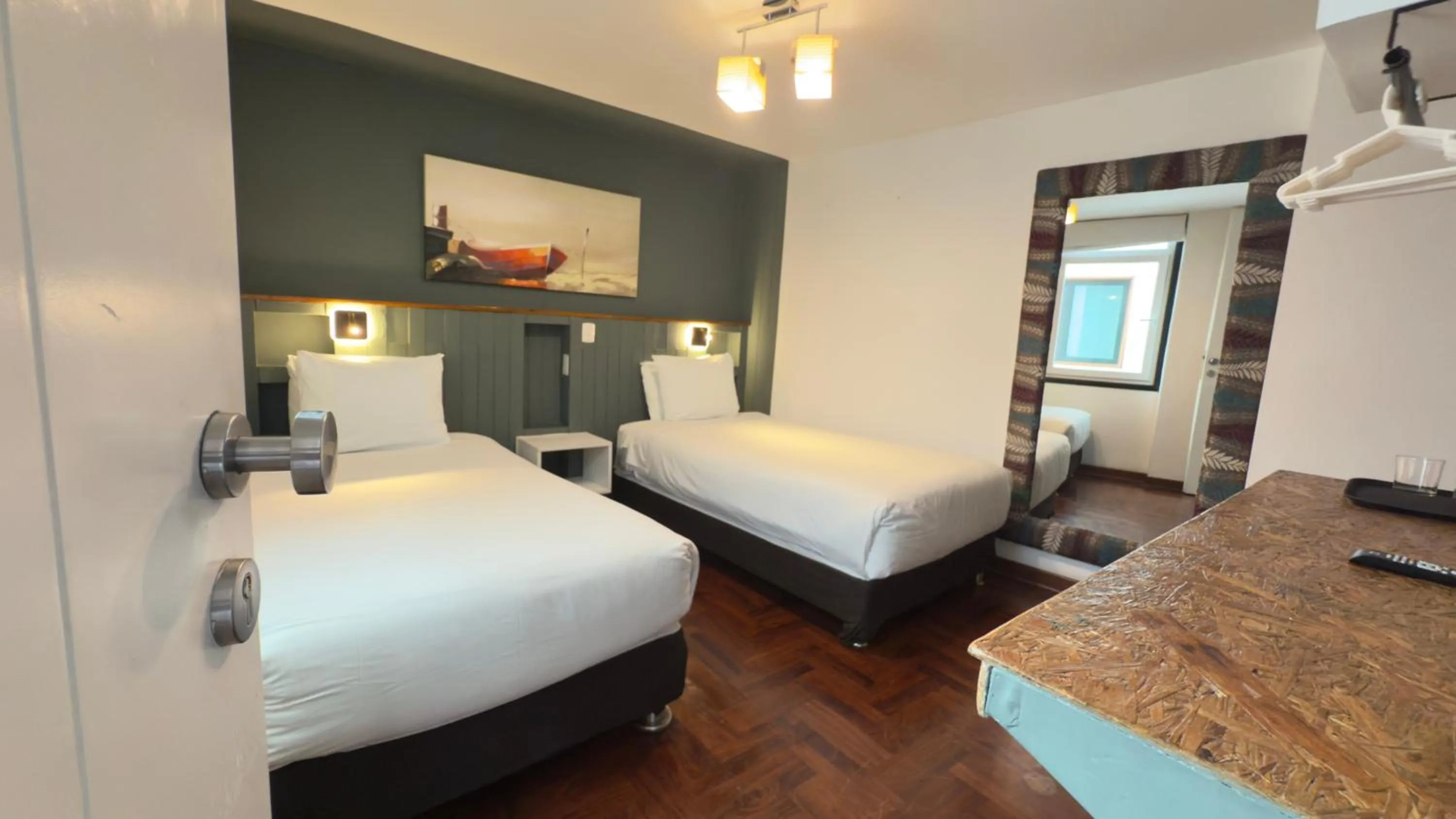 Bed in La Casa del Viajero