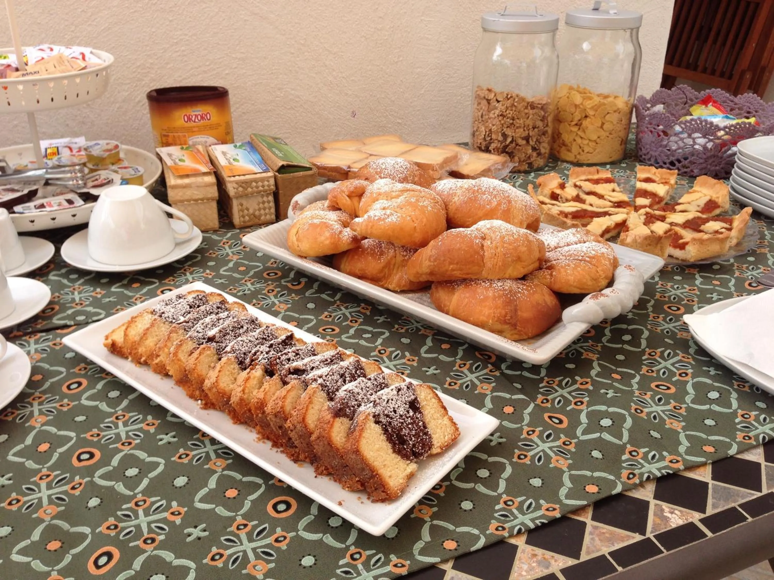 Italian breakfast in Casale Degli Angeli