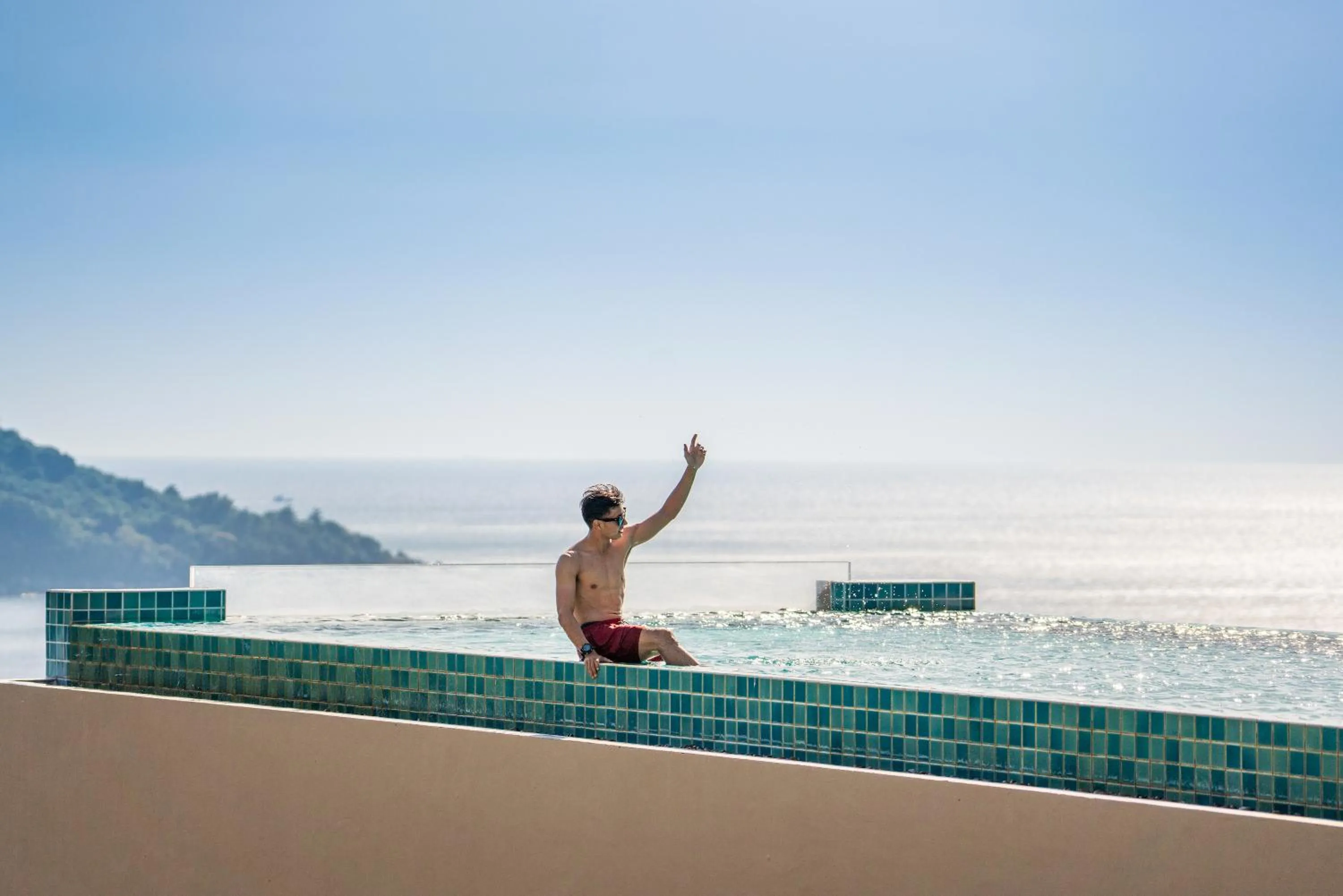 Swimming pool in The Sea Galleri by Katathani