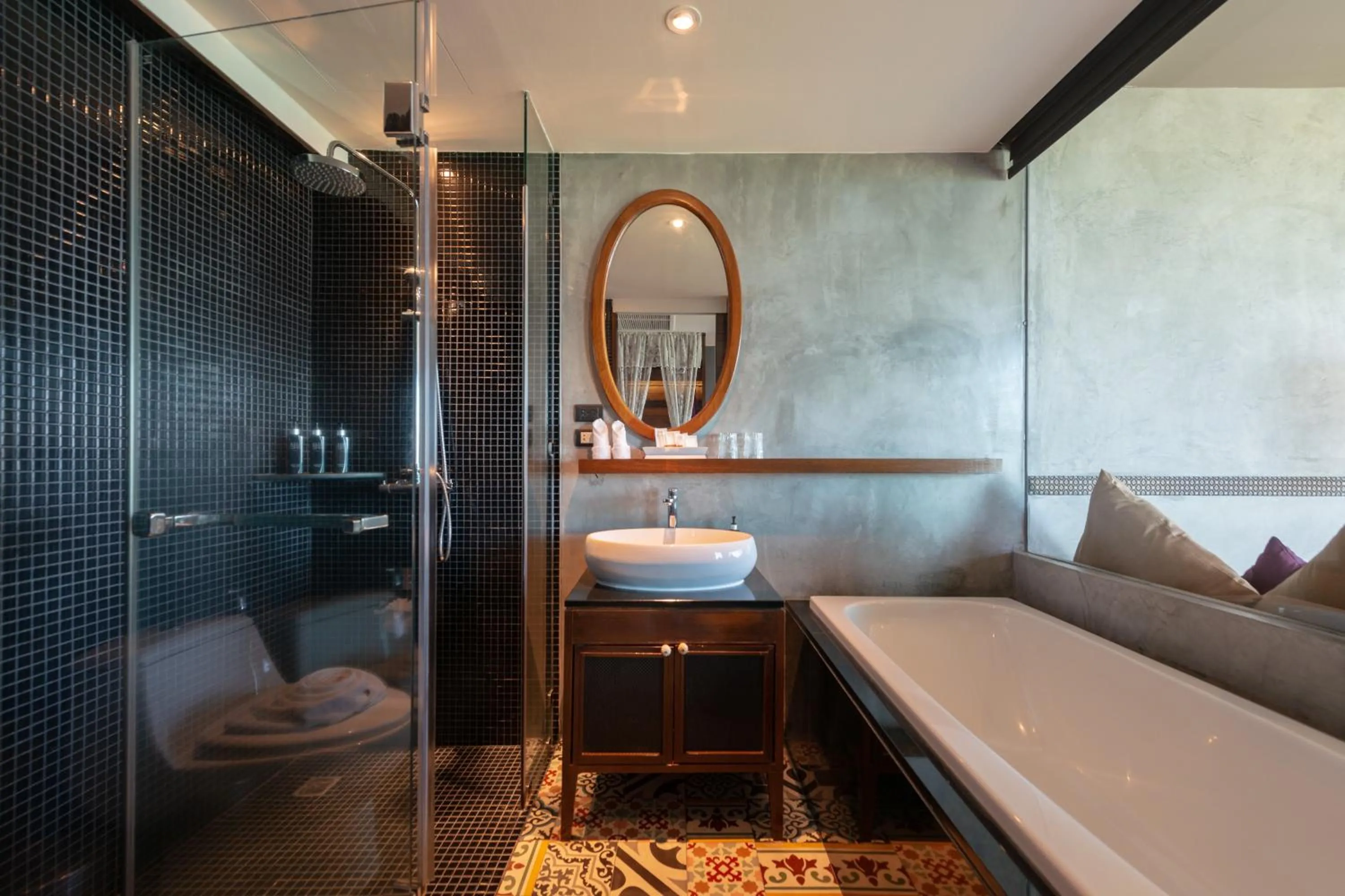 Bath, Bathroom in The Sea Galleri by Katathani