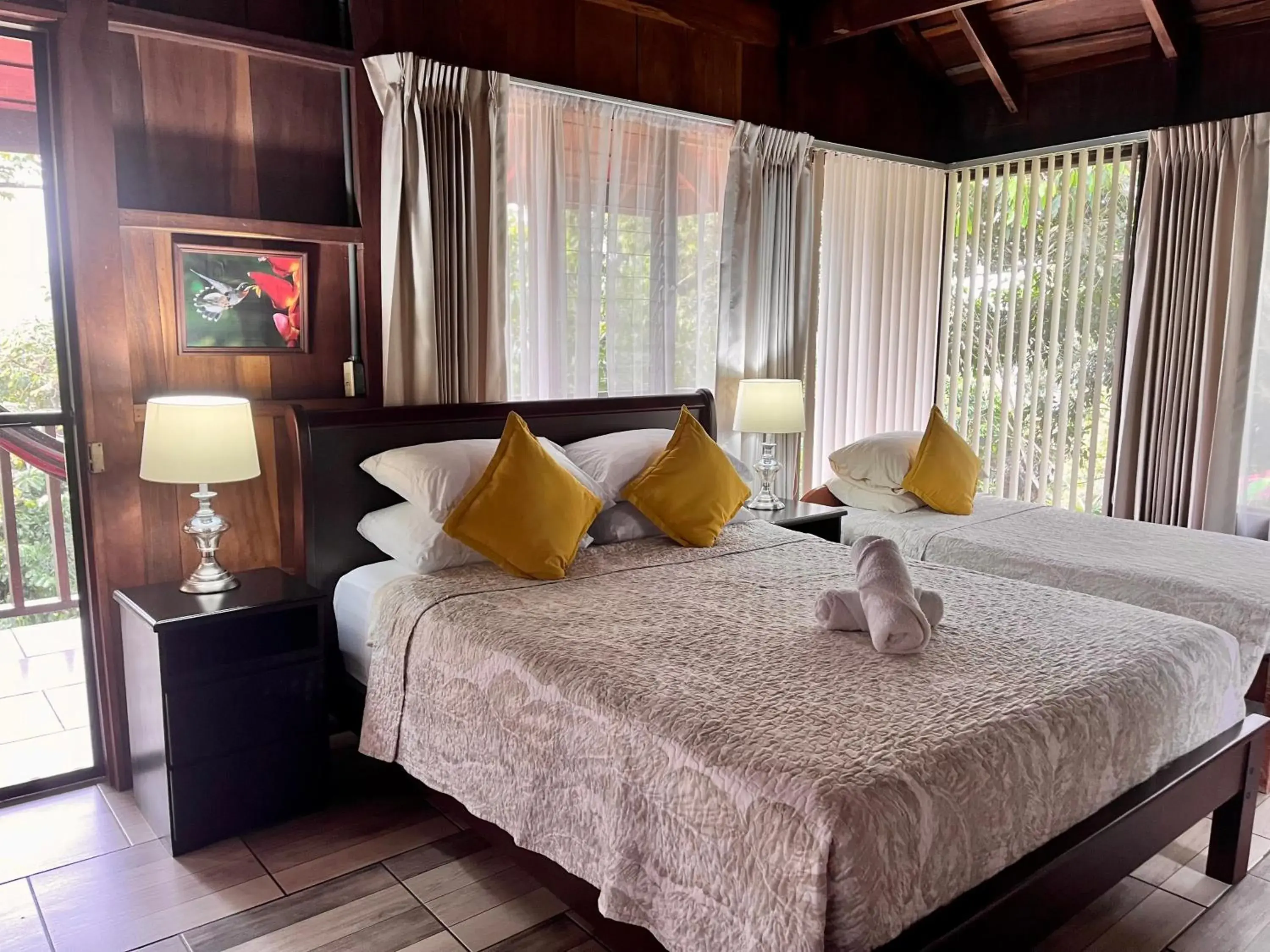 Standard Twin Room with Mountain View in Hotel Villas de la Colina Standard Twin Room with Mountain View in Hotel Villas de la Colina