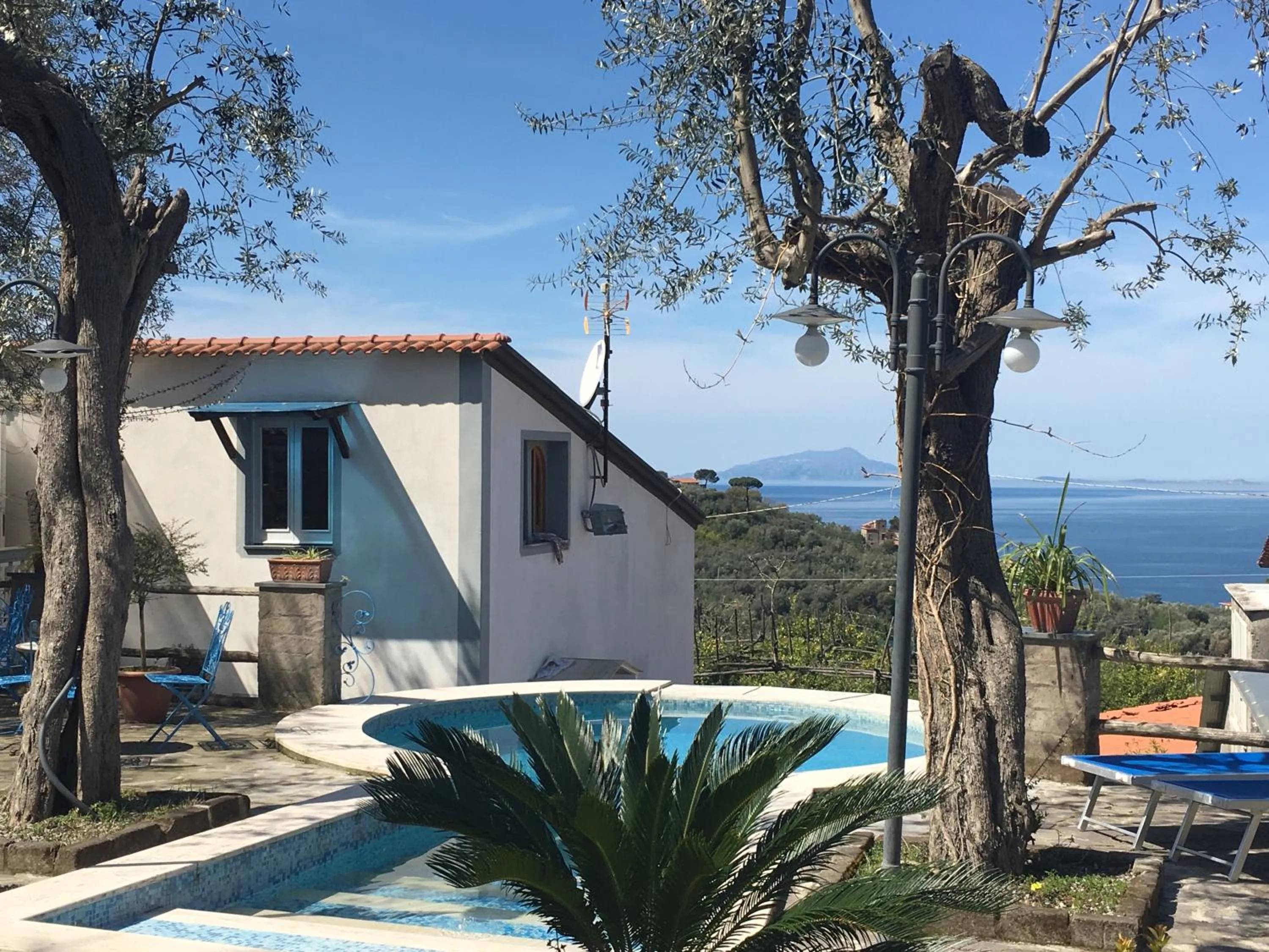 Patio in Villa Giovanna