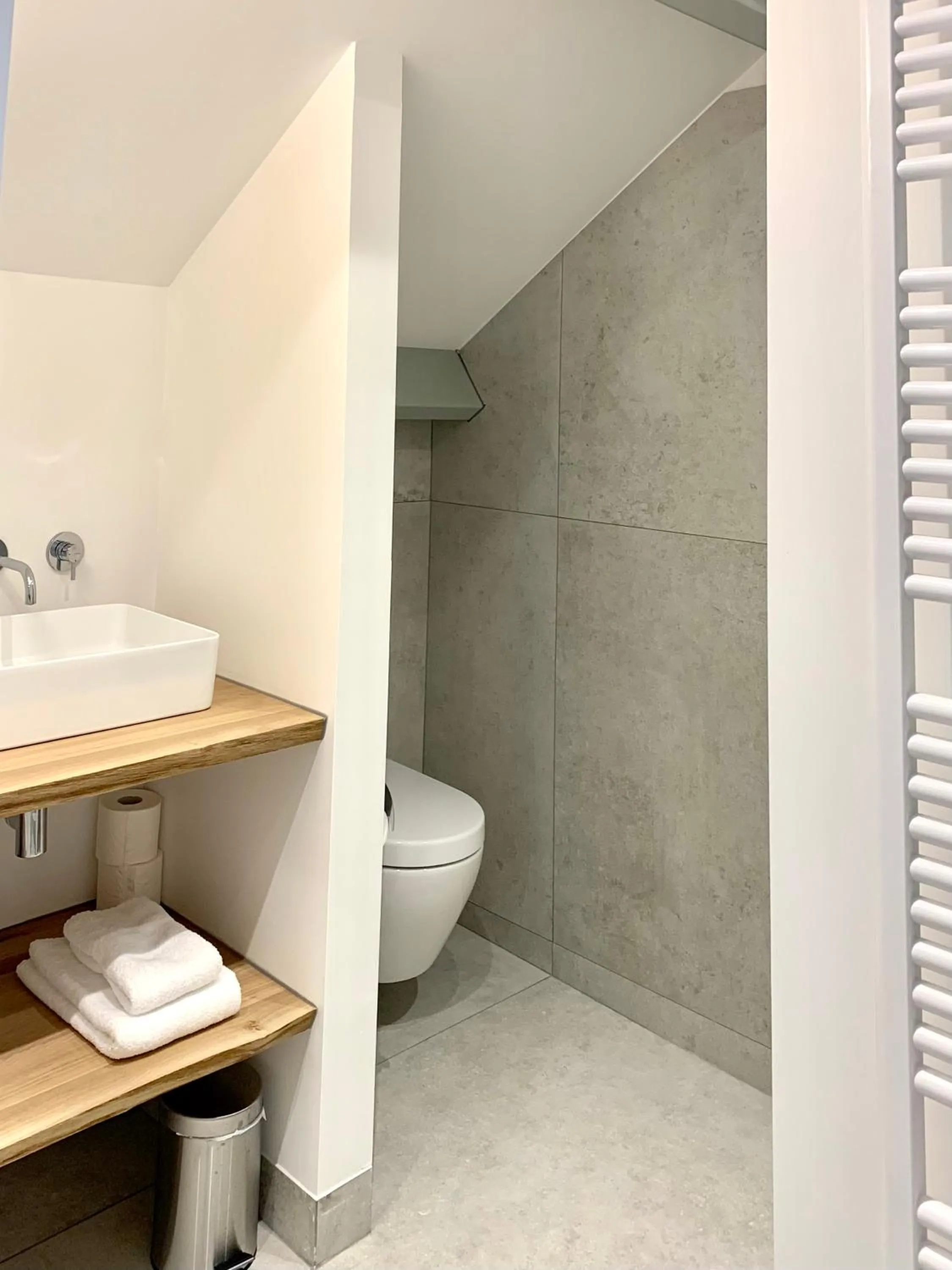 Toilet in Bed & Breakfast Karakter