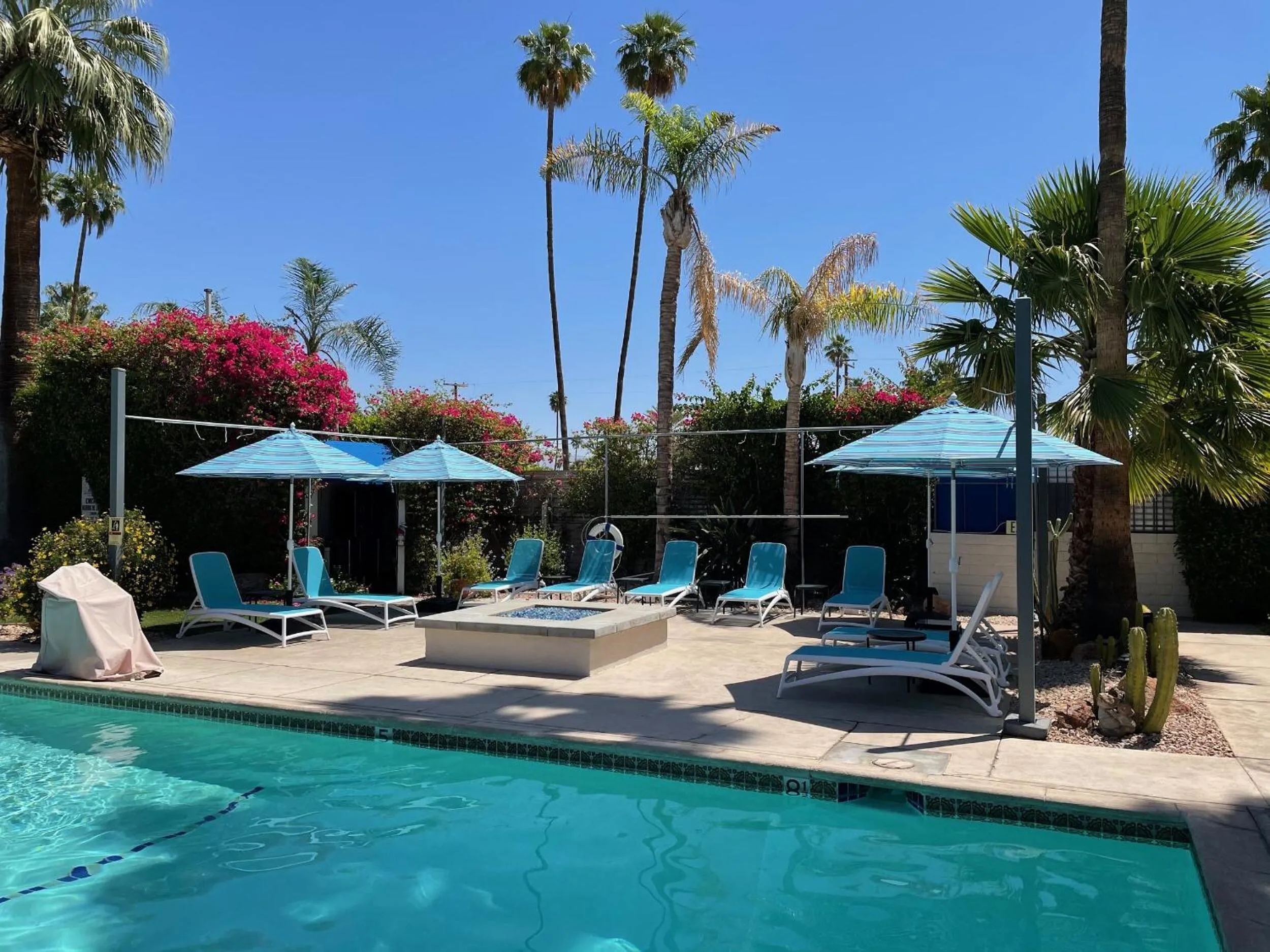 Swimming pool in Desert Paradise - A Men's Clothing Optional Resort