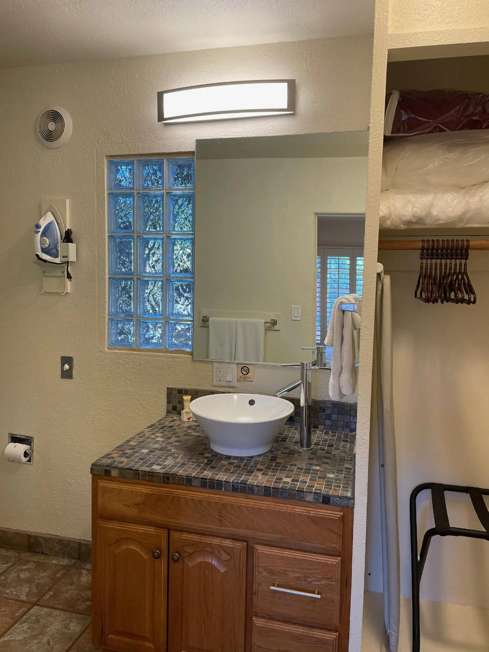 Bathroom in Desert Paradise - A Men's Clothing Optional Resort
