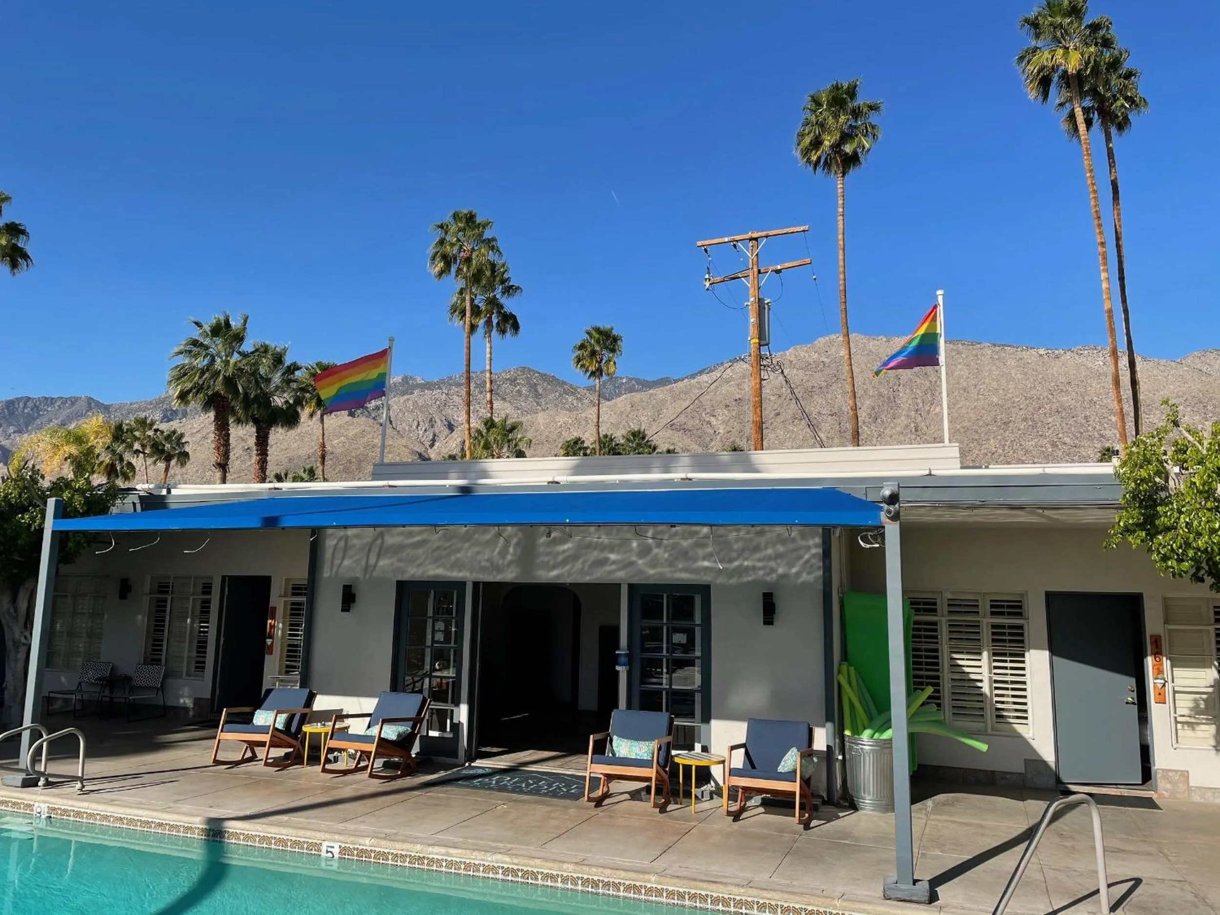 Mountain view in Desert Paradise - A Men's Clothing Optional Resort
