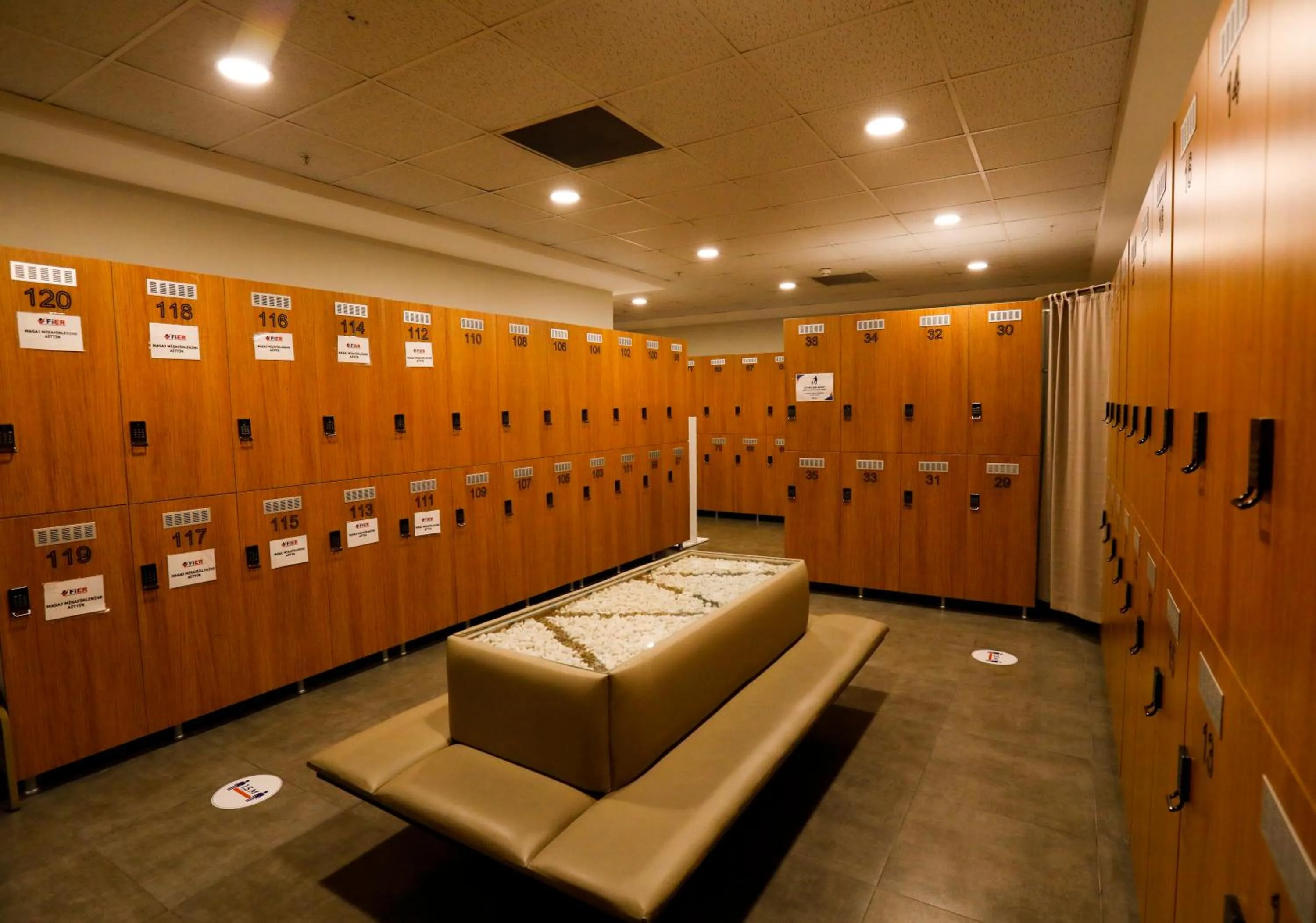 locker in Fier Life Center