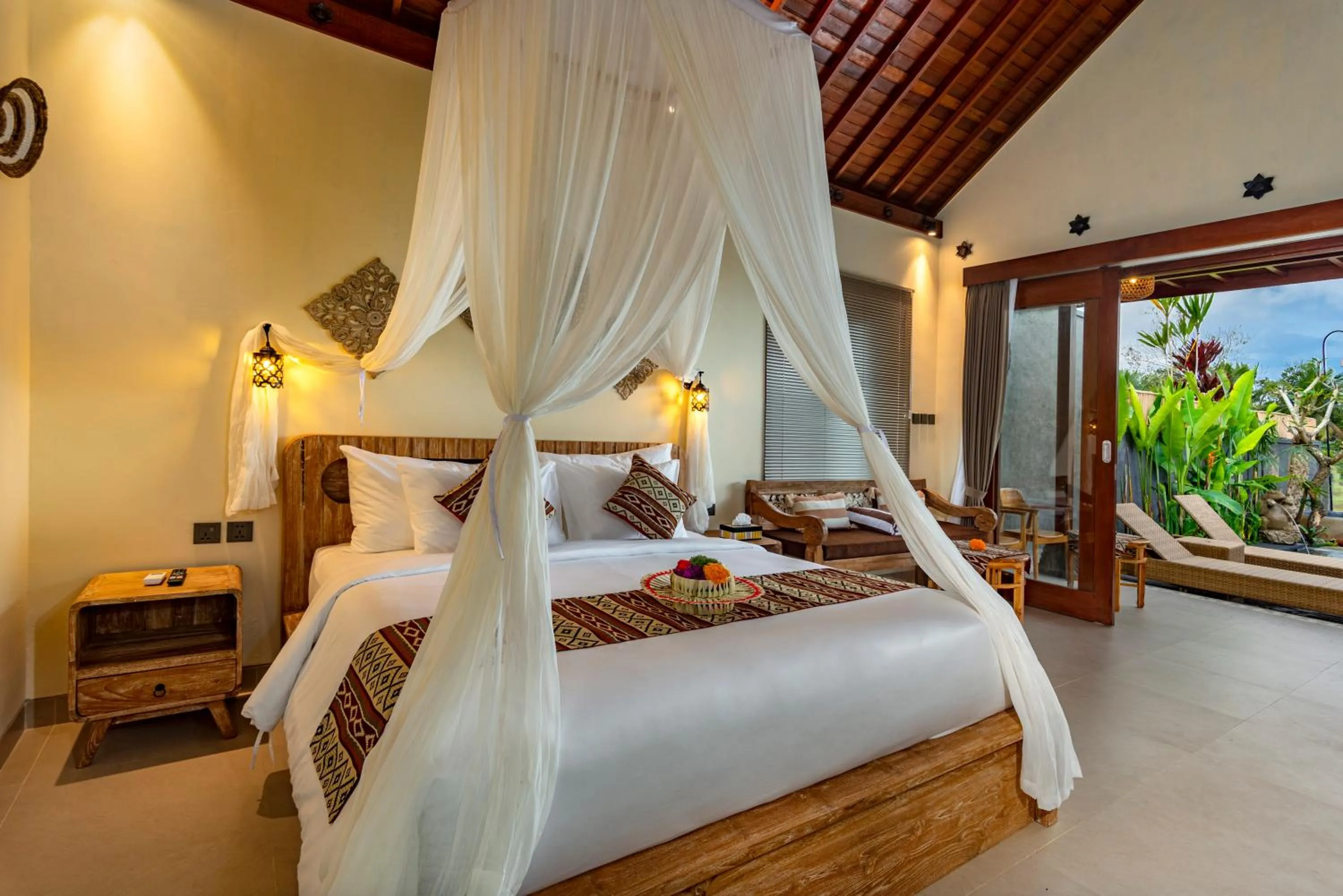 Bedroom, Bed in Shankara Villa Ubud by Dhananjaya Hospitality