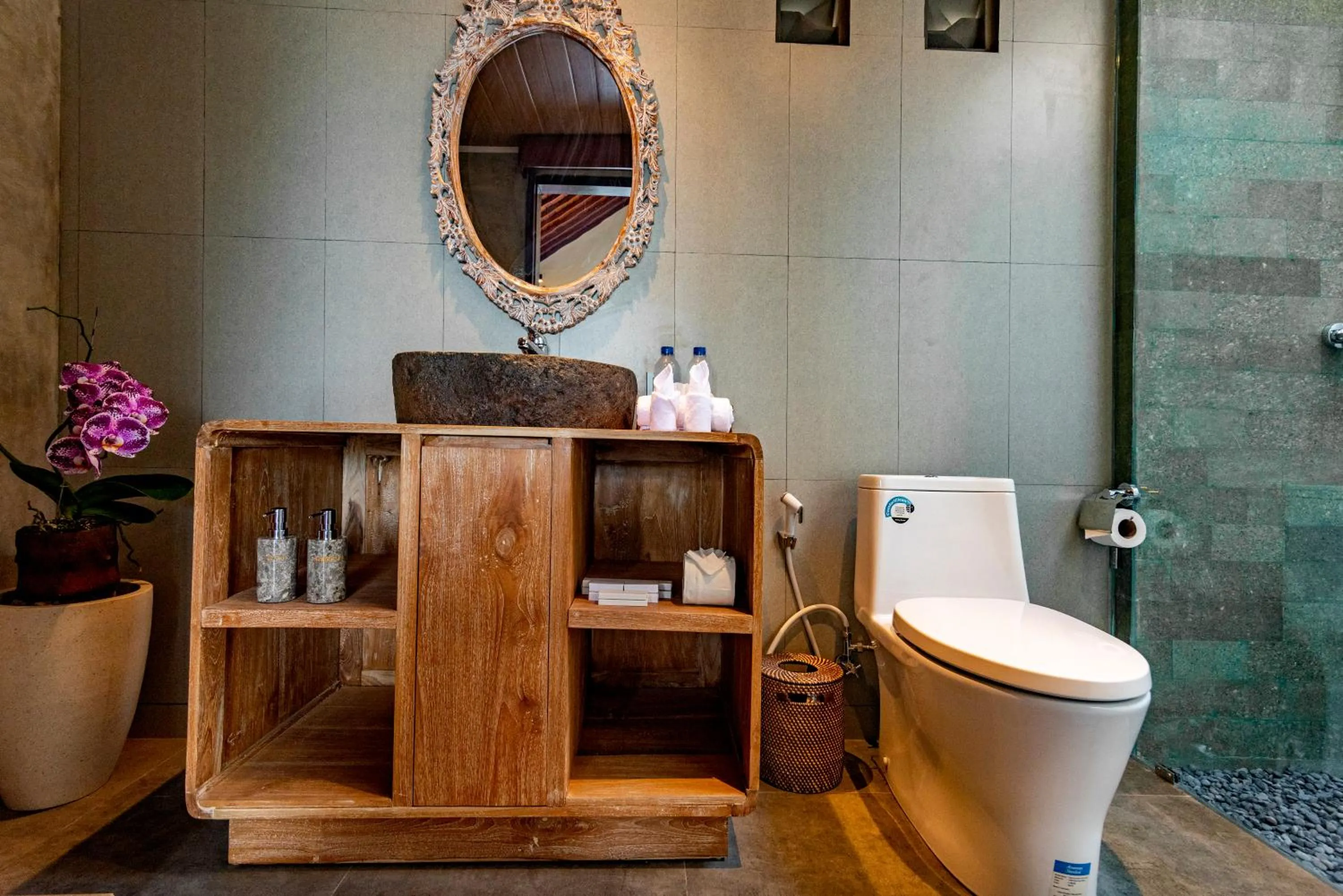 Bathroom in Shankara Villa Ubud by Dhananjaya Hospitality