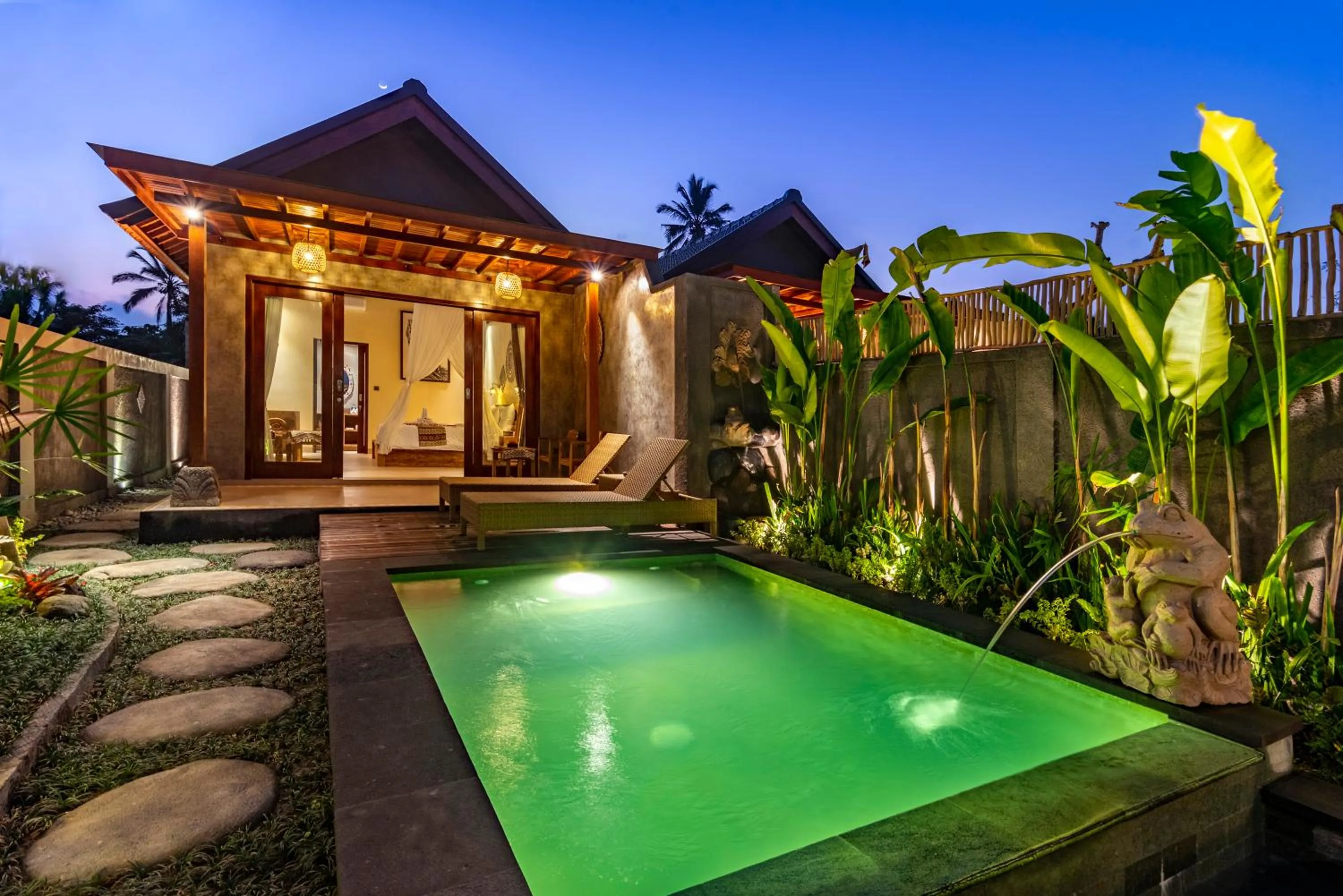 Patio in Shankara Villa Ubud by Dhananjaya Hospitality