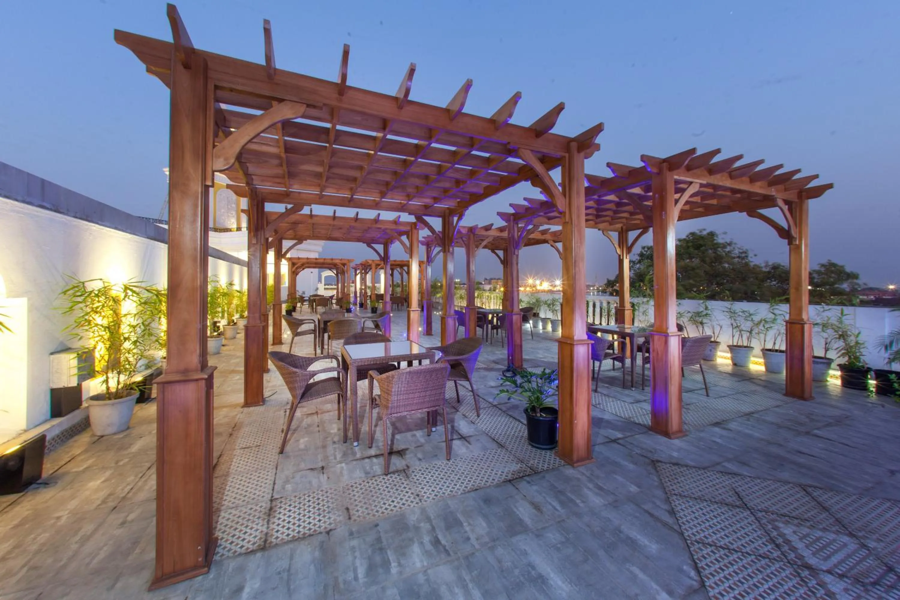 Patio in Fragrant Nature Kochi - A Five star Classified Hotel