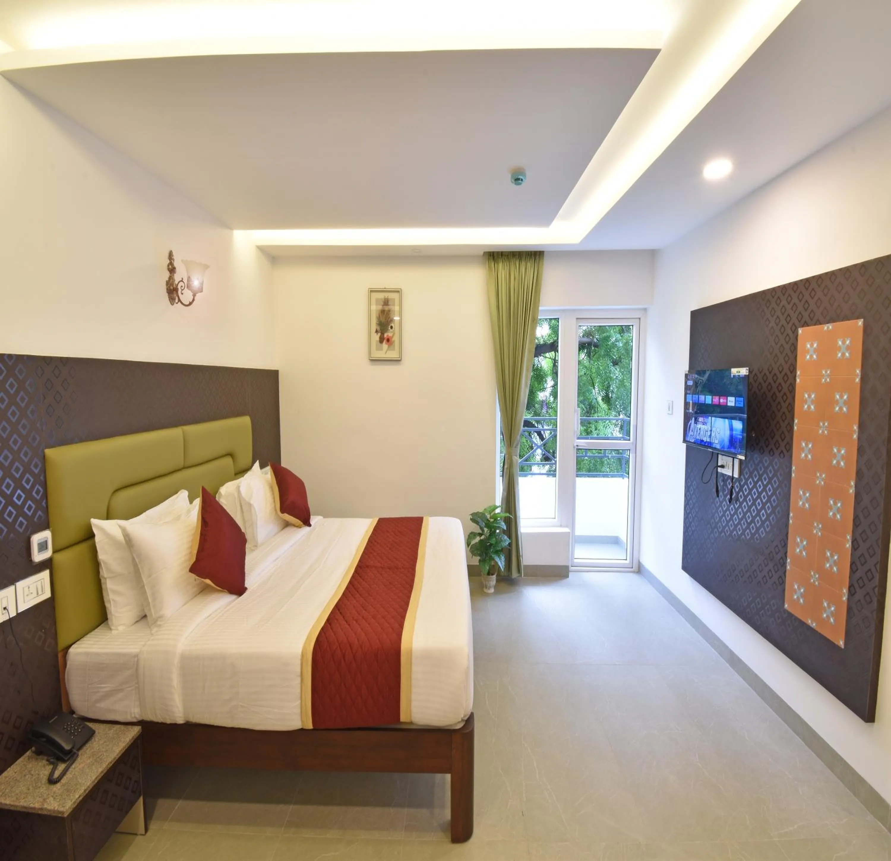 Bedroom, Bed in A K G Hotel