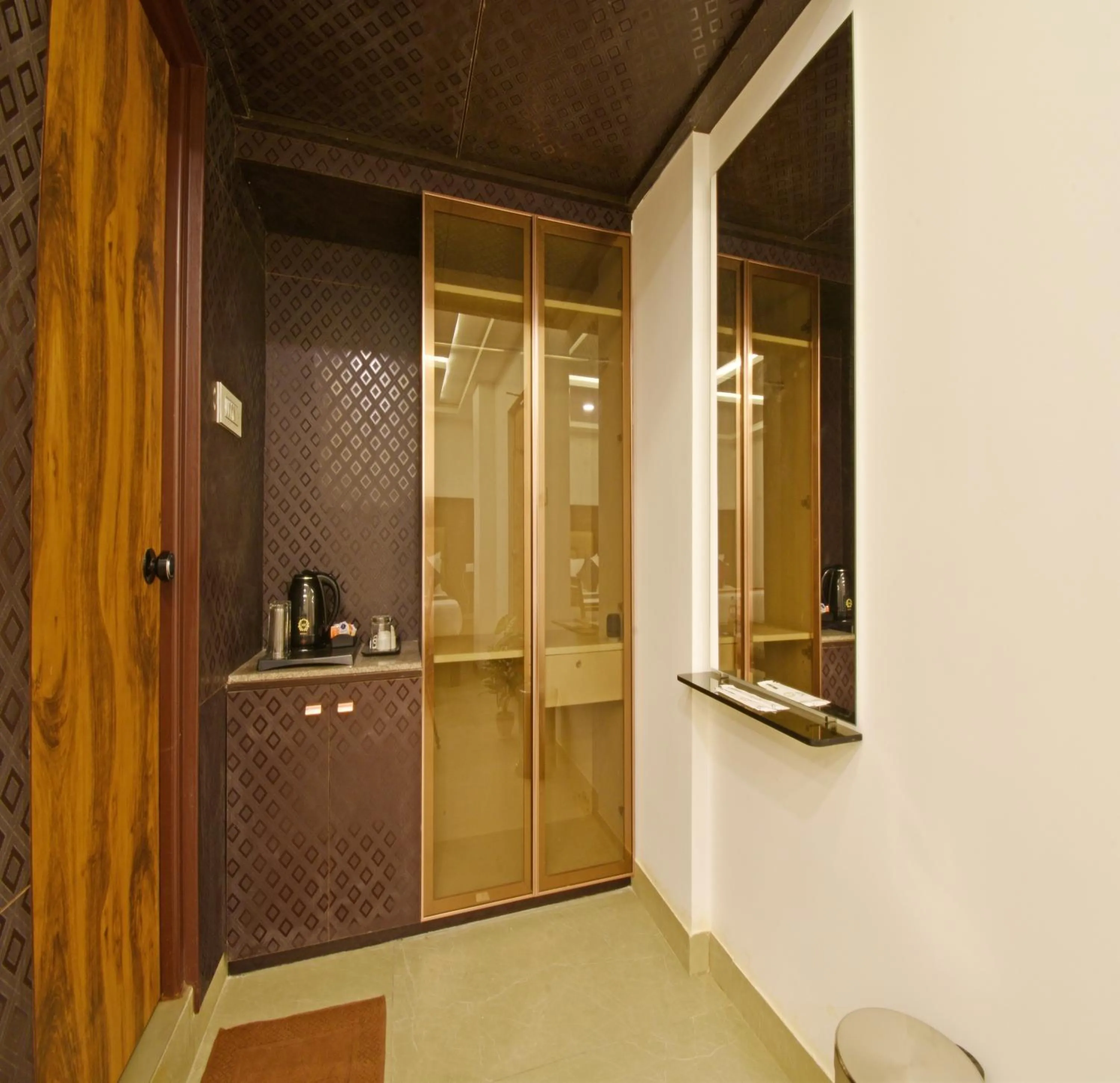 wardrobe in A K G Hotel