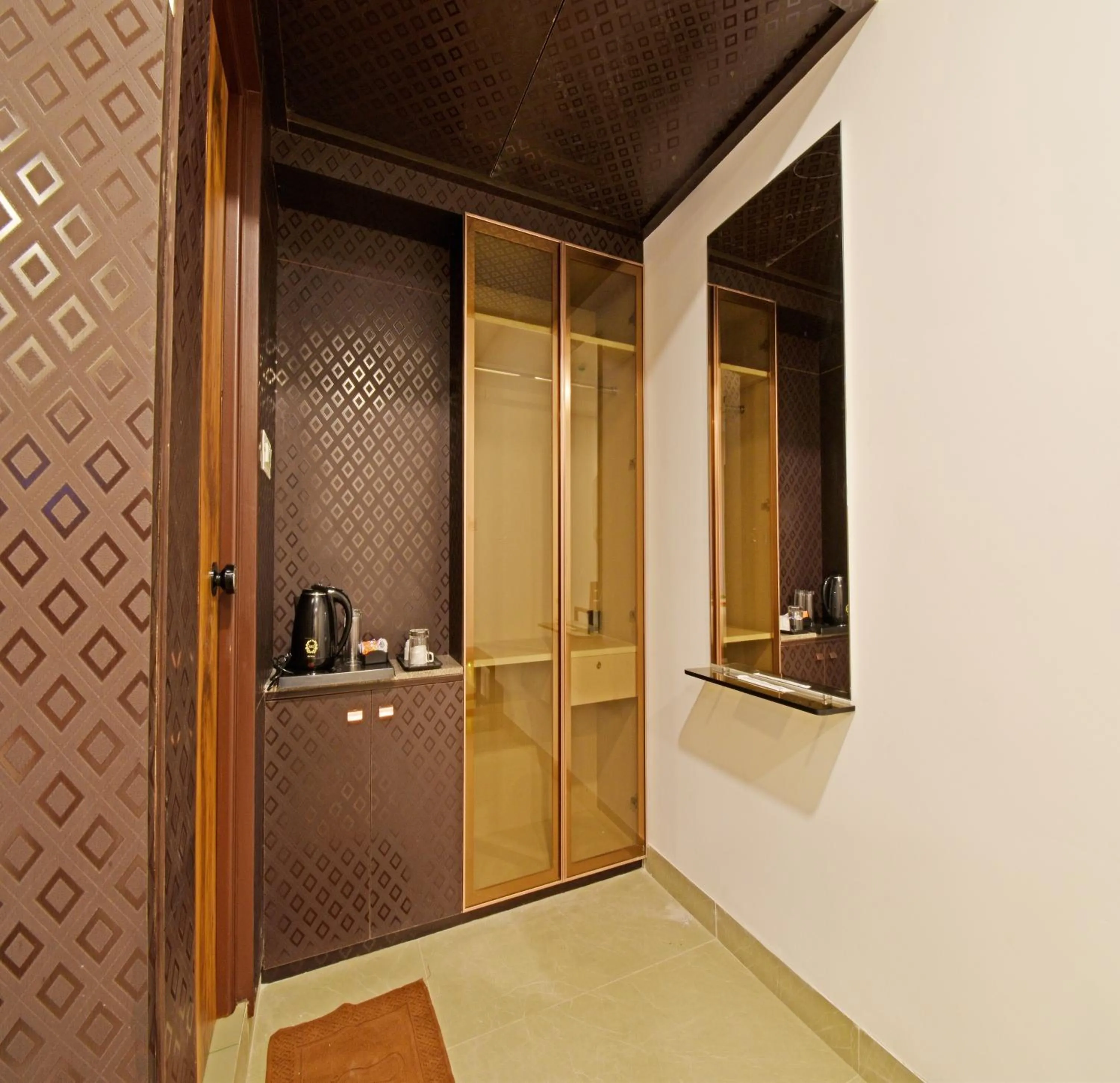 wardrobe in A K G Hotel