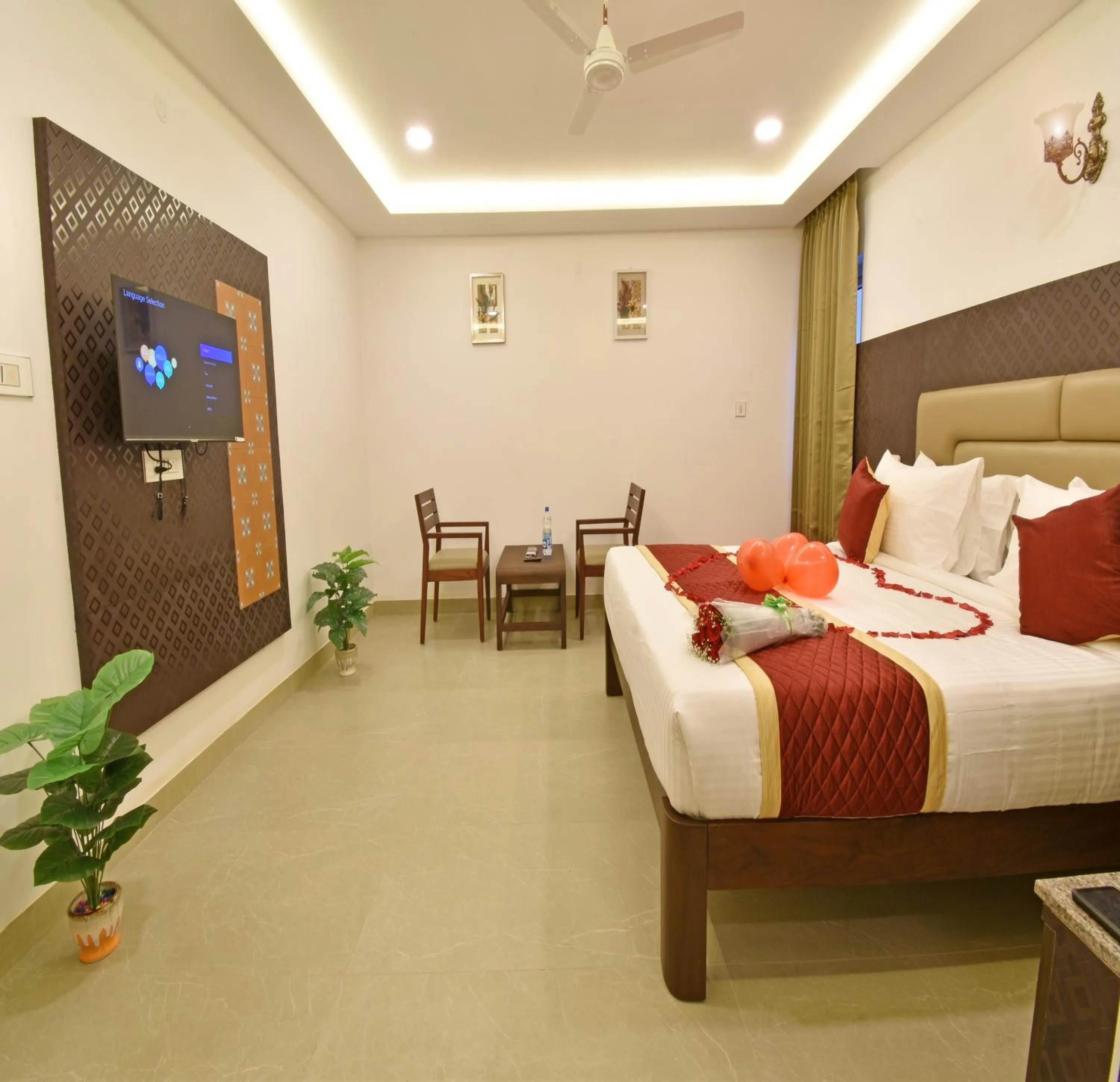 TV and multimedia, Bed in A K G Hotel