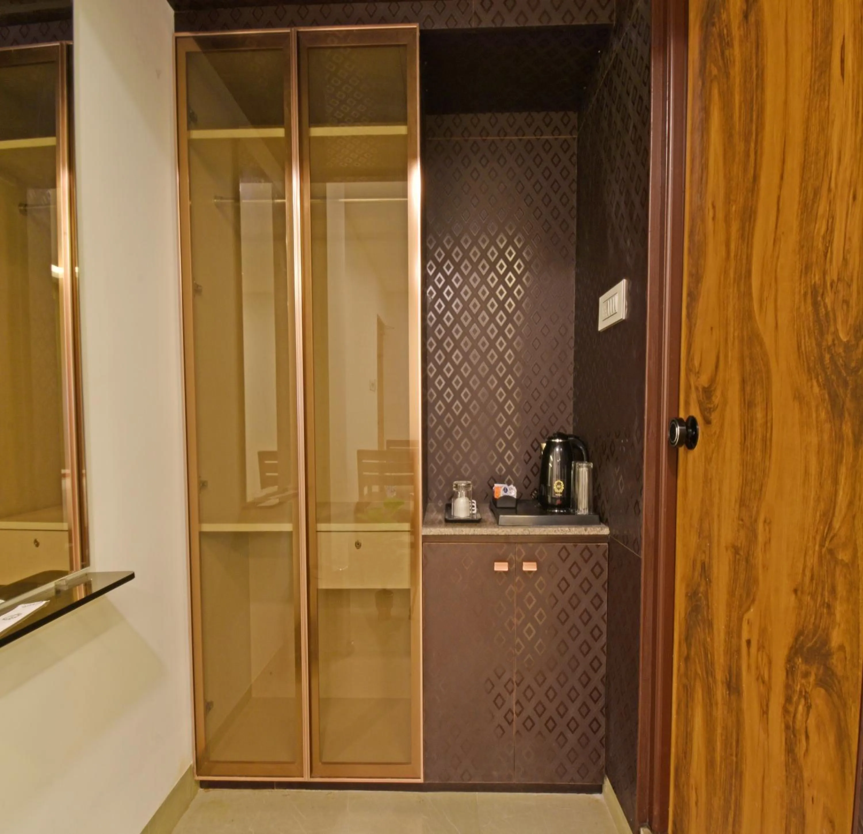 wardrobe in A K G Hotel