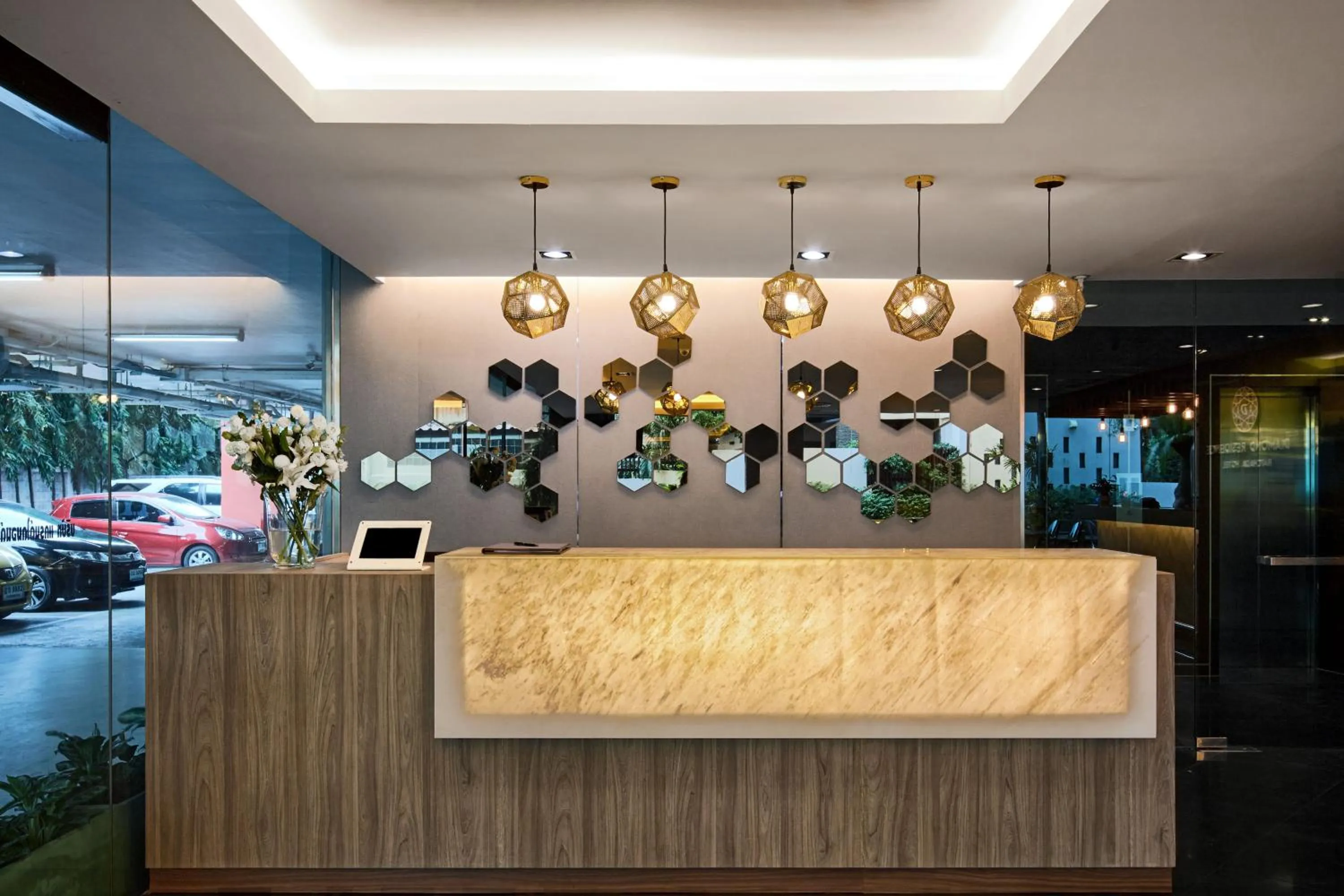 Lobby or reception in Diamond Residence Ratchada