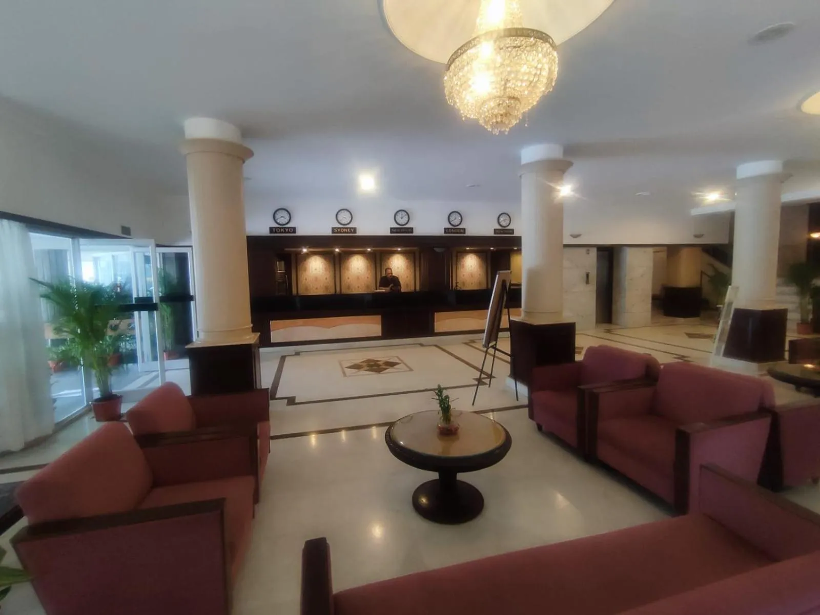 Seating area in The Grand Rajmahal