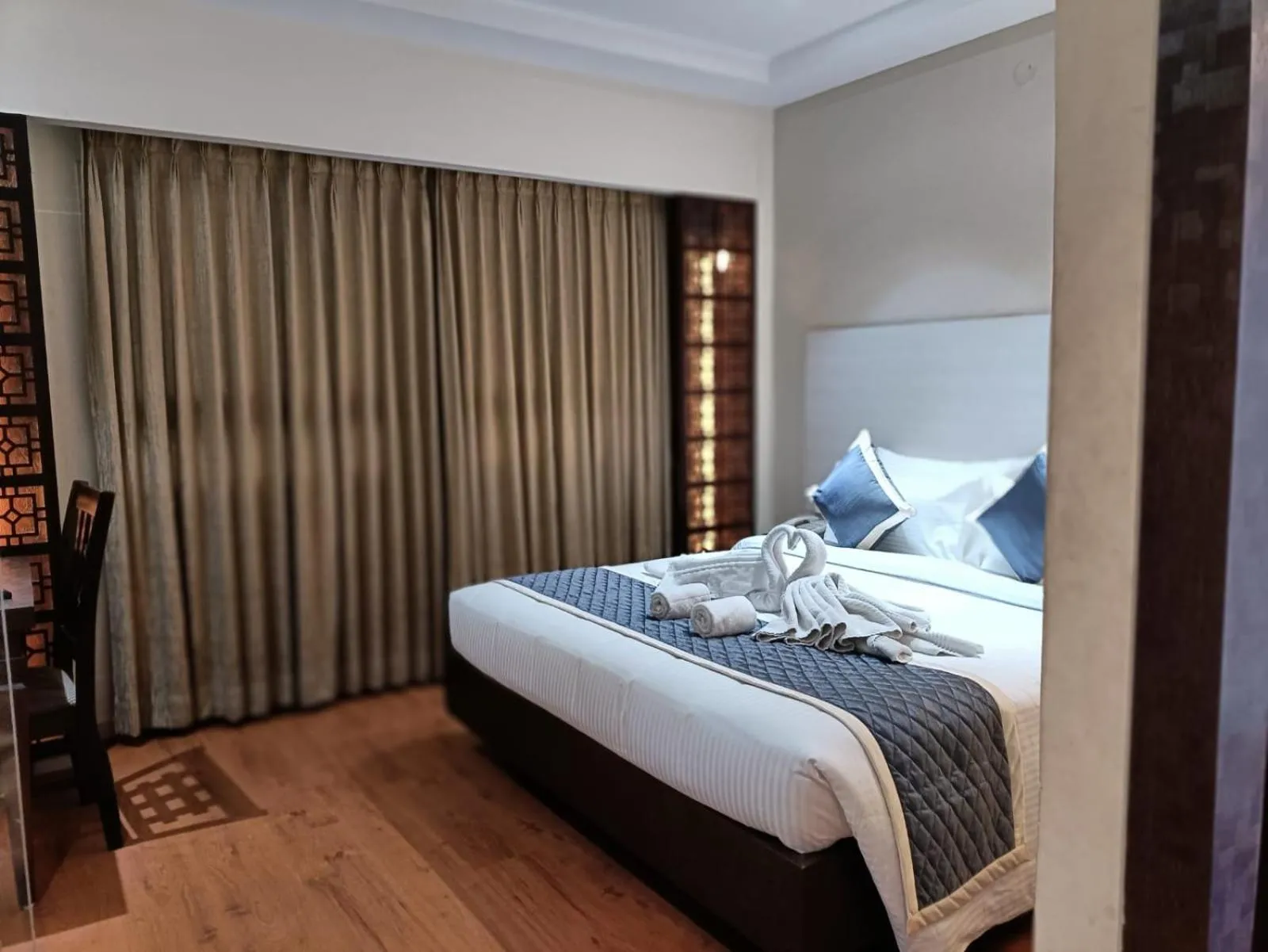 Bedroom, Bed in The Grand Rajmahal