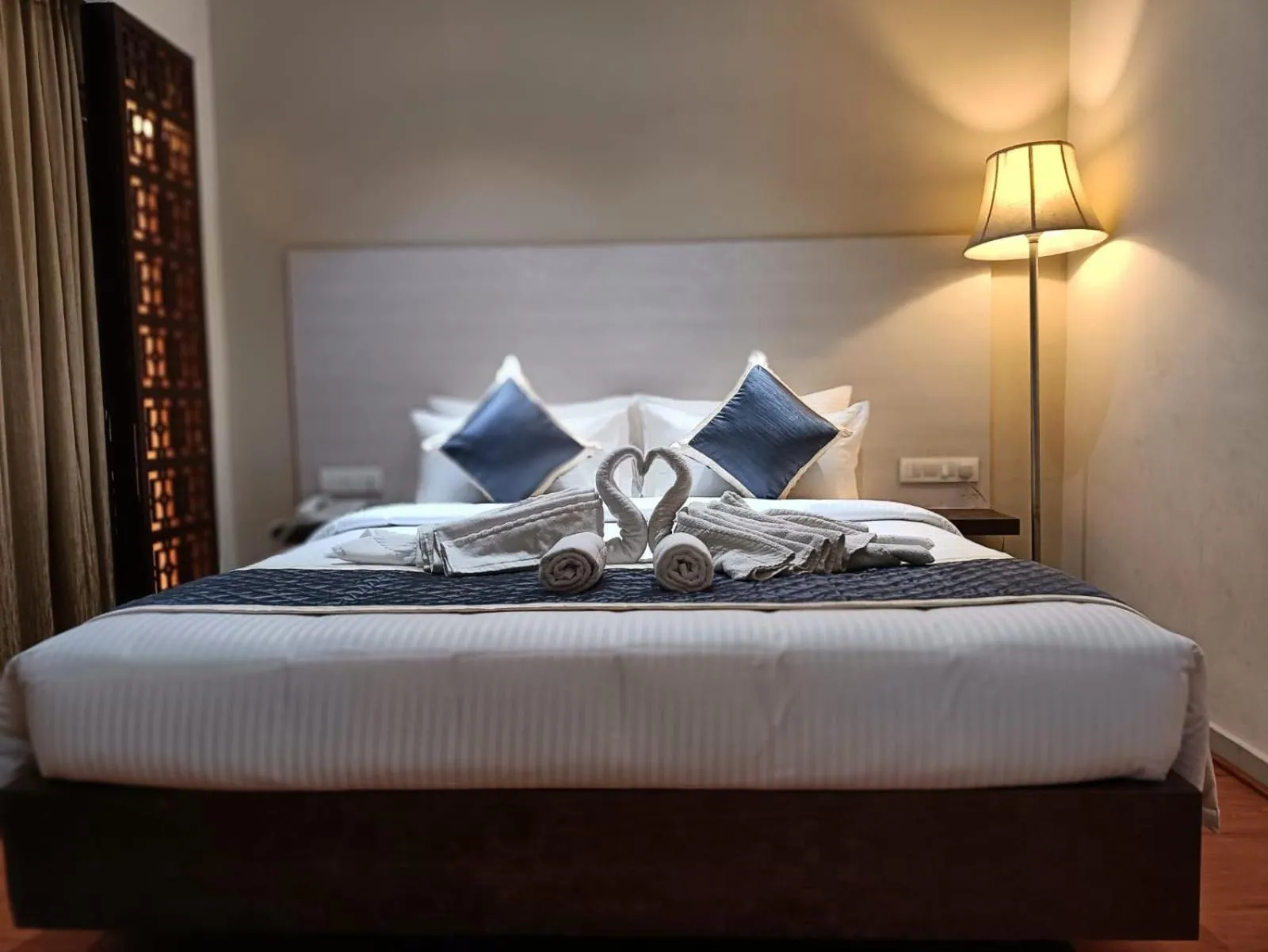 Bed in The Grand Rajmahal