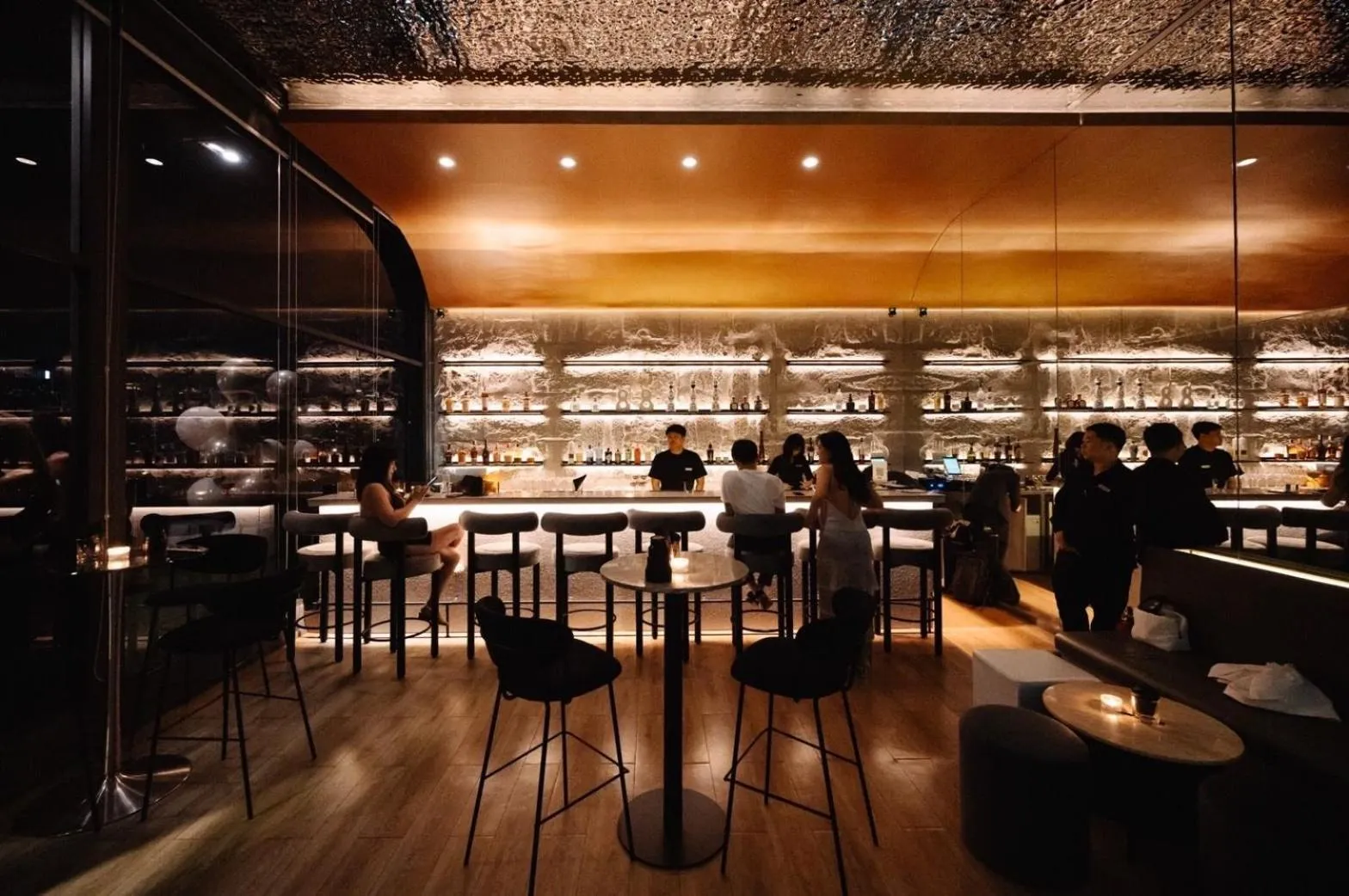 Lounge or bar in The Residence on Thonglor by UHG