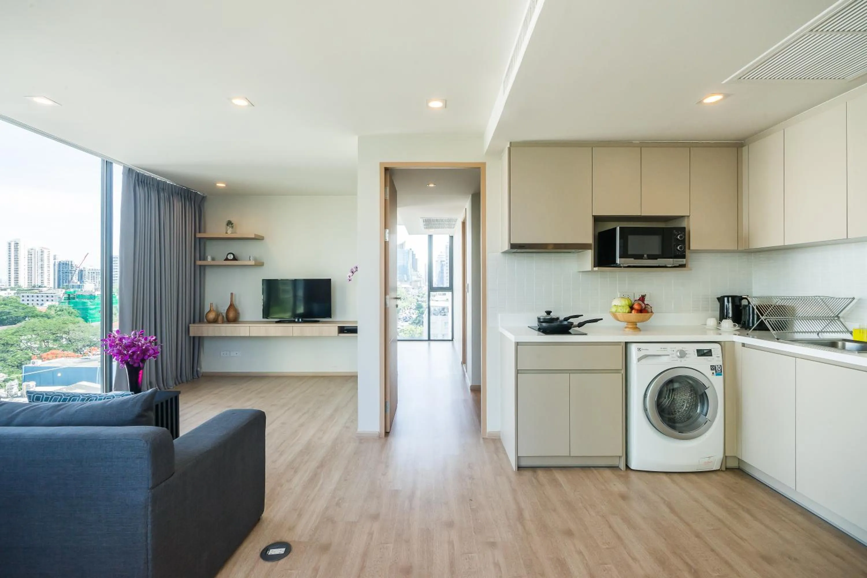Kitchen or kitchenette in The Residence on Thonglor by UHG