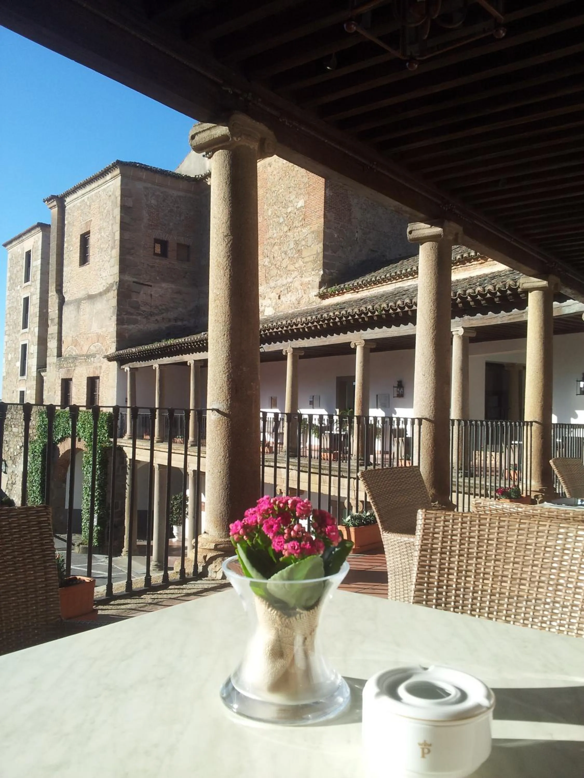 Balcony/Terrace in Parador de Oropesa