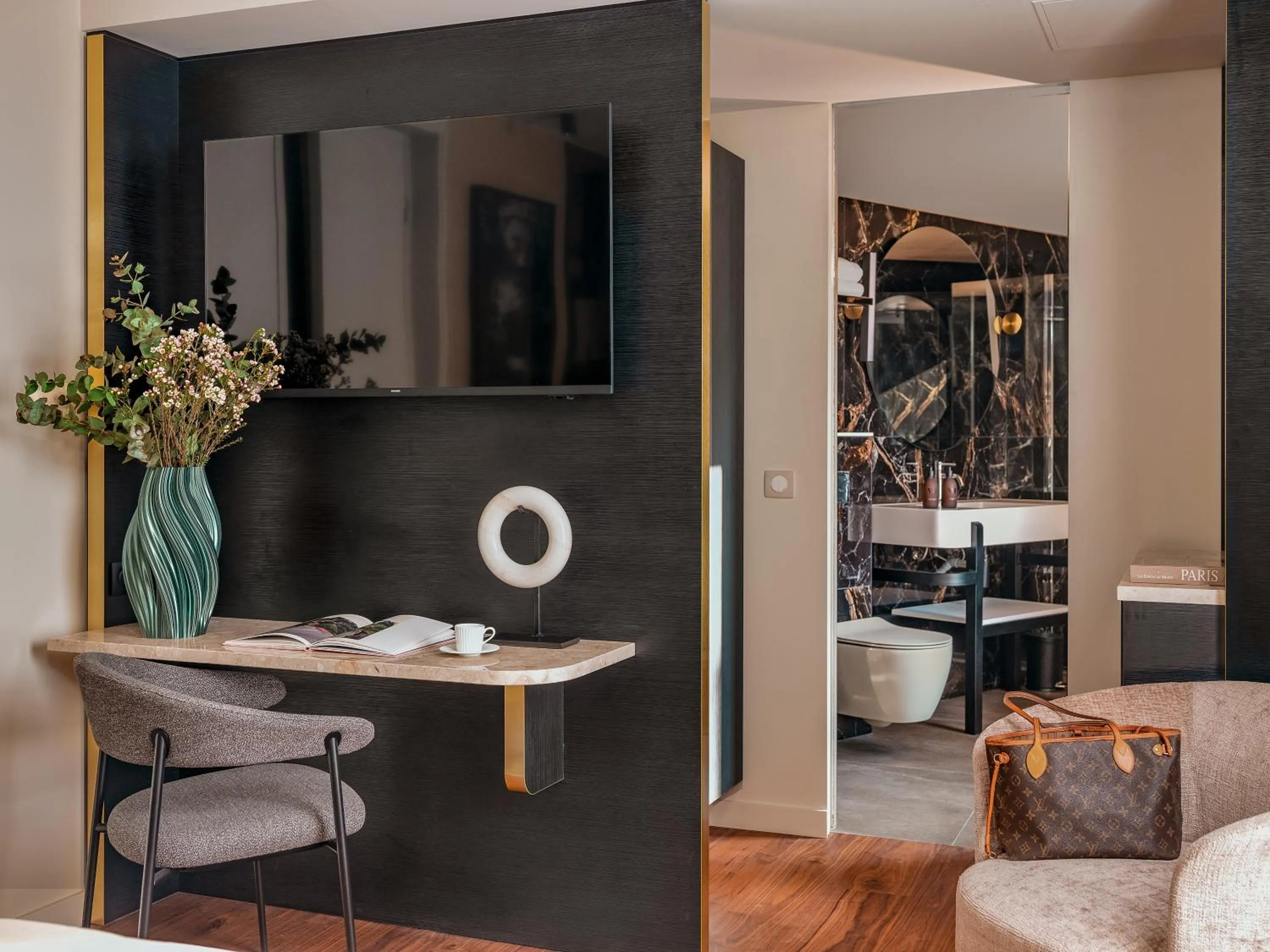 Seating area in Hôtel Barnett Paris