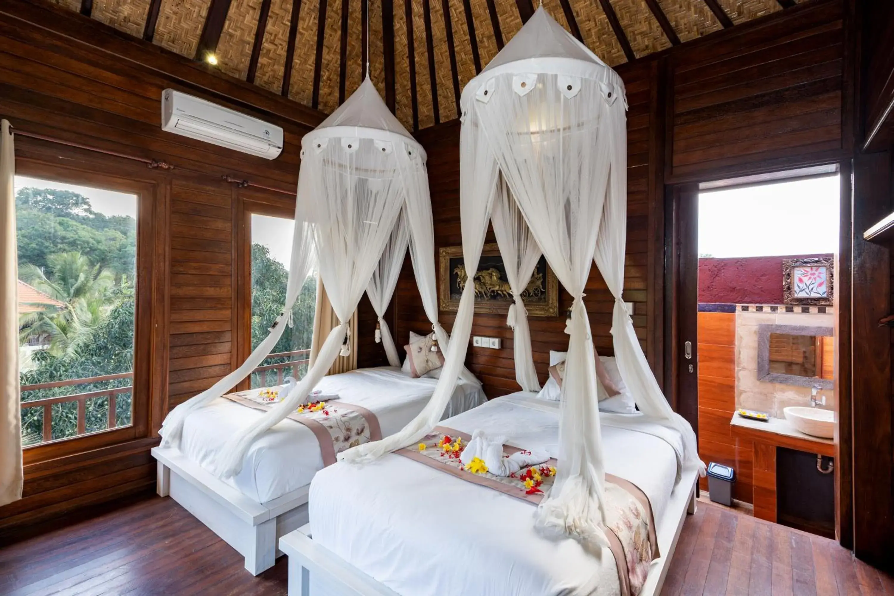 Standard Twin Room with Garden View in Breeze Villa Standard Twin Room with Garden View in Breeze Villa