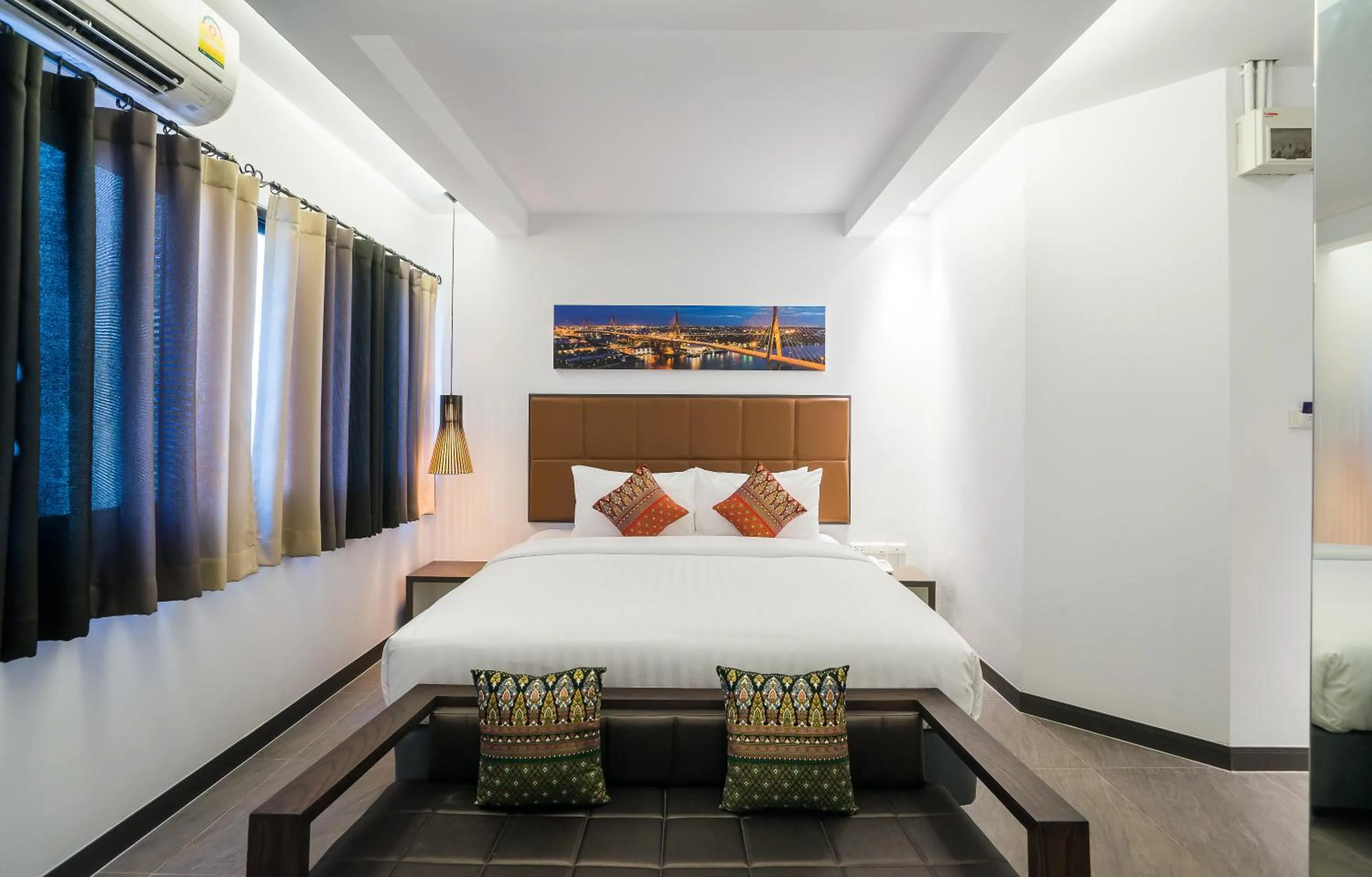 Bedroom, Bed in Aim House Bangkok No Parking