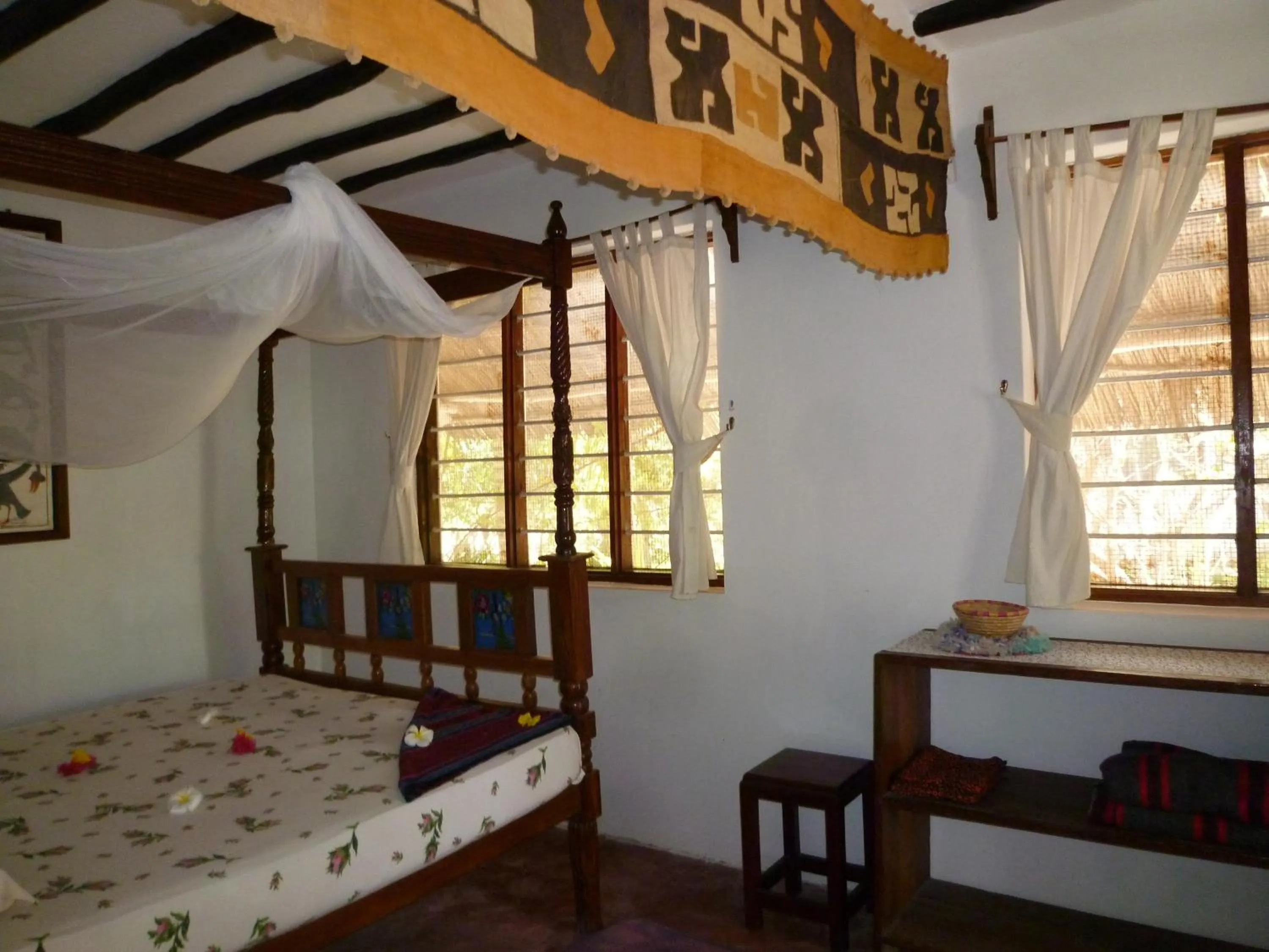 Bedroom, Bed in Paradise Beach Bungalows