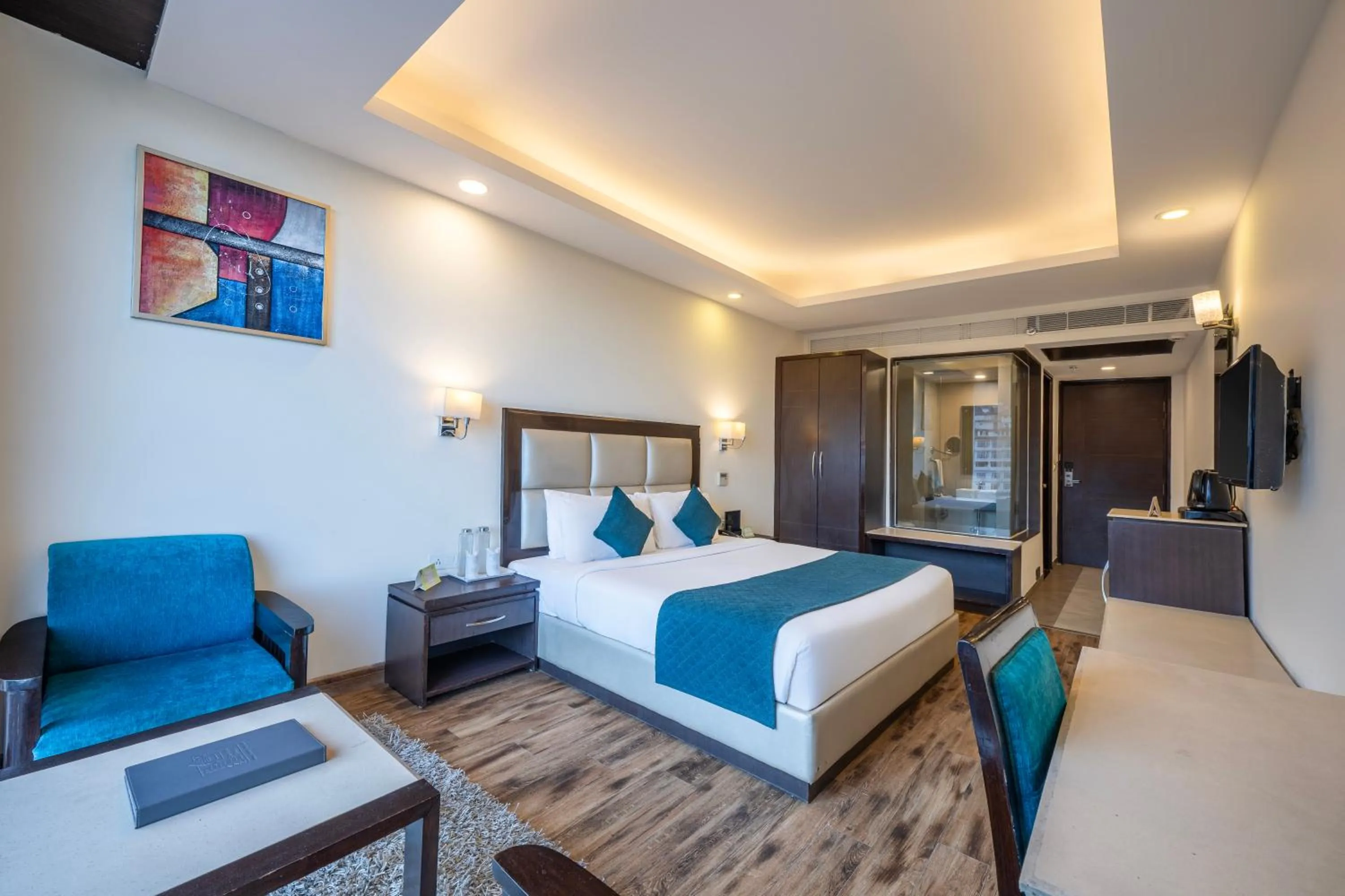 Bed in Snow Valley Resorts Shimla