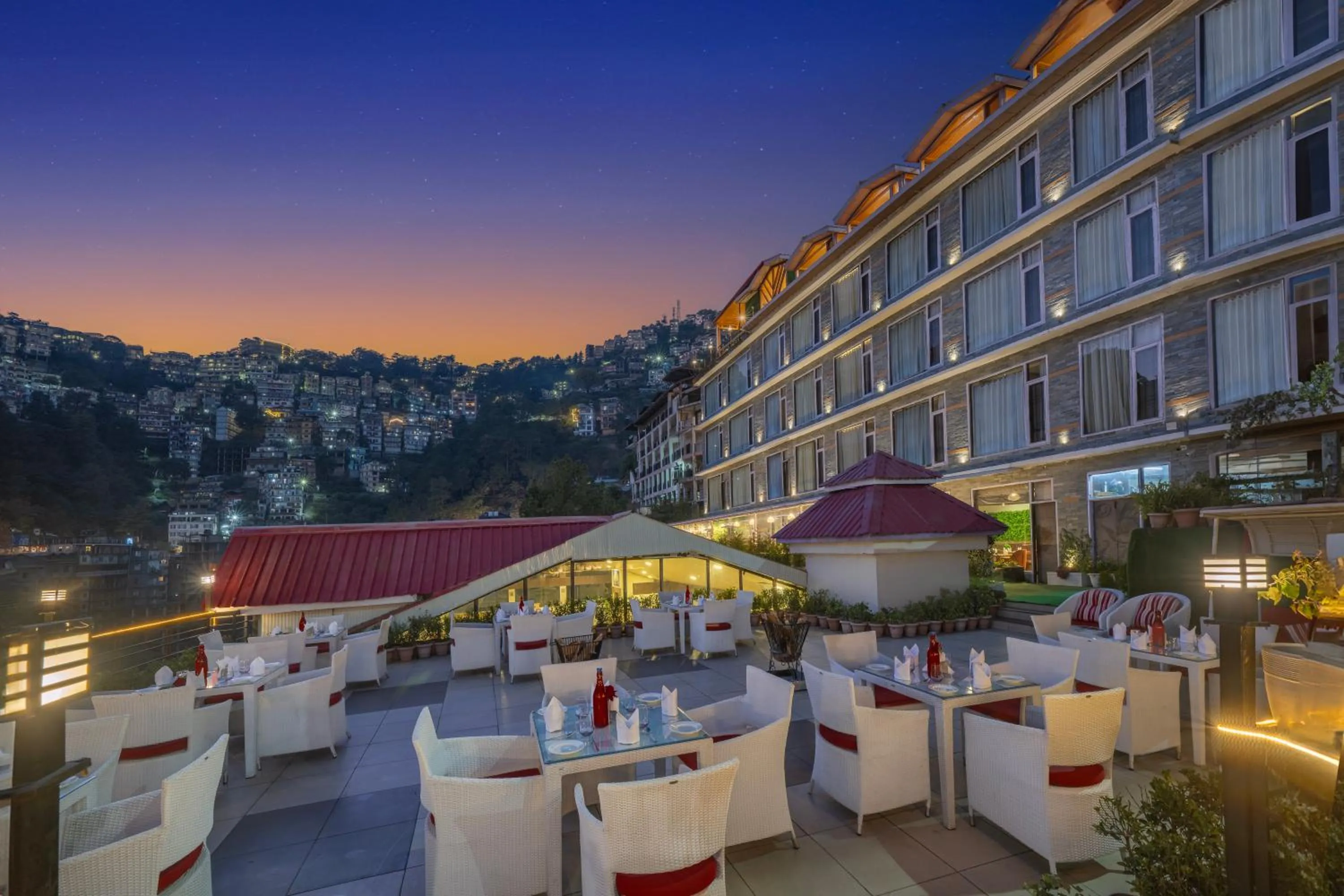 Property building in Snow Valley Resorts Shimla