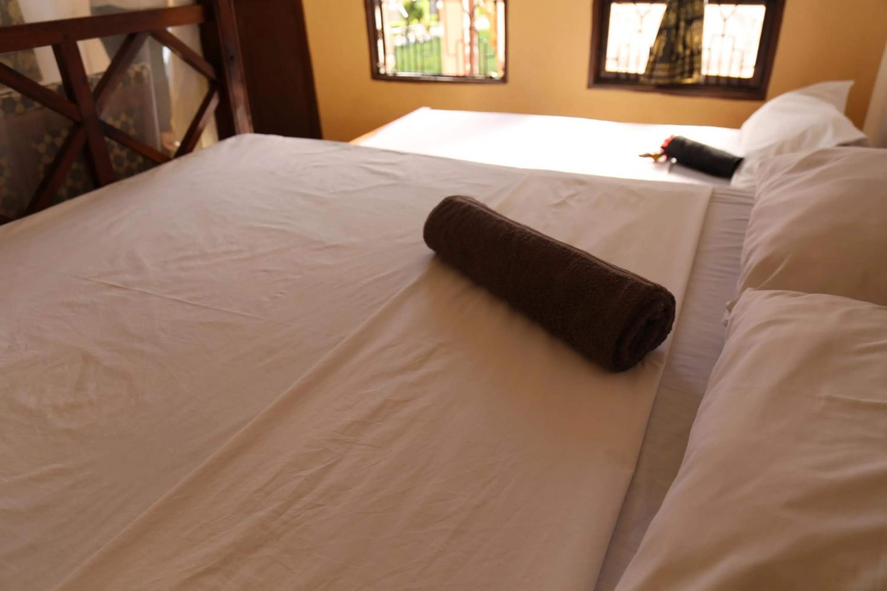 Bed in Kigwedeni Villas