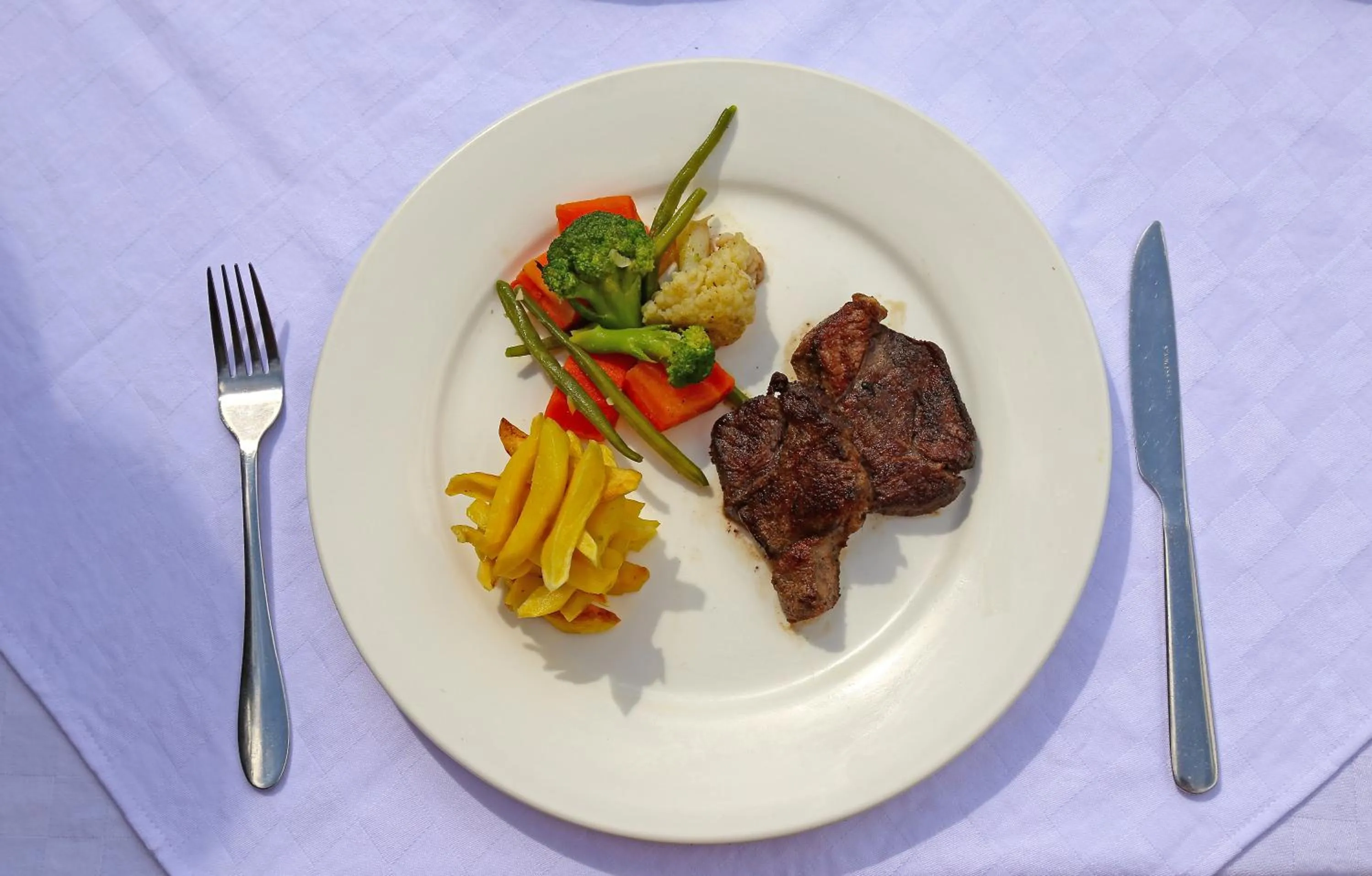 Food in Kigwedeni Villas