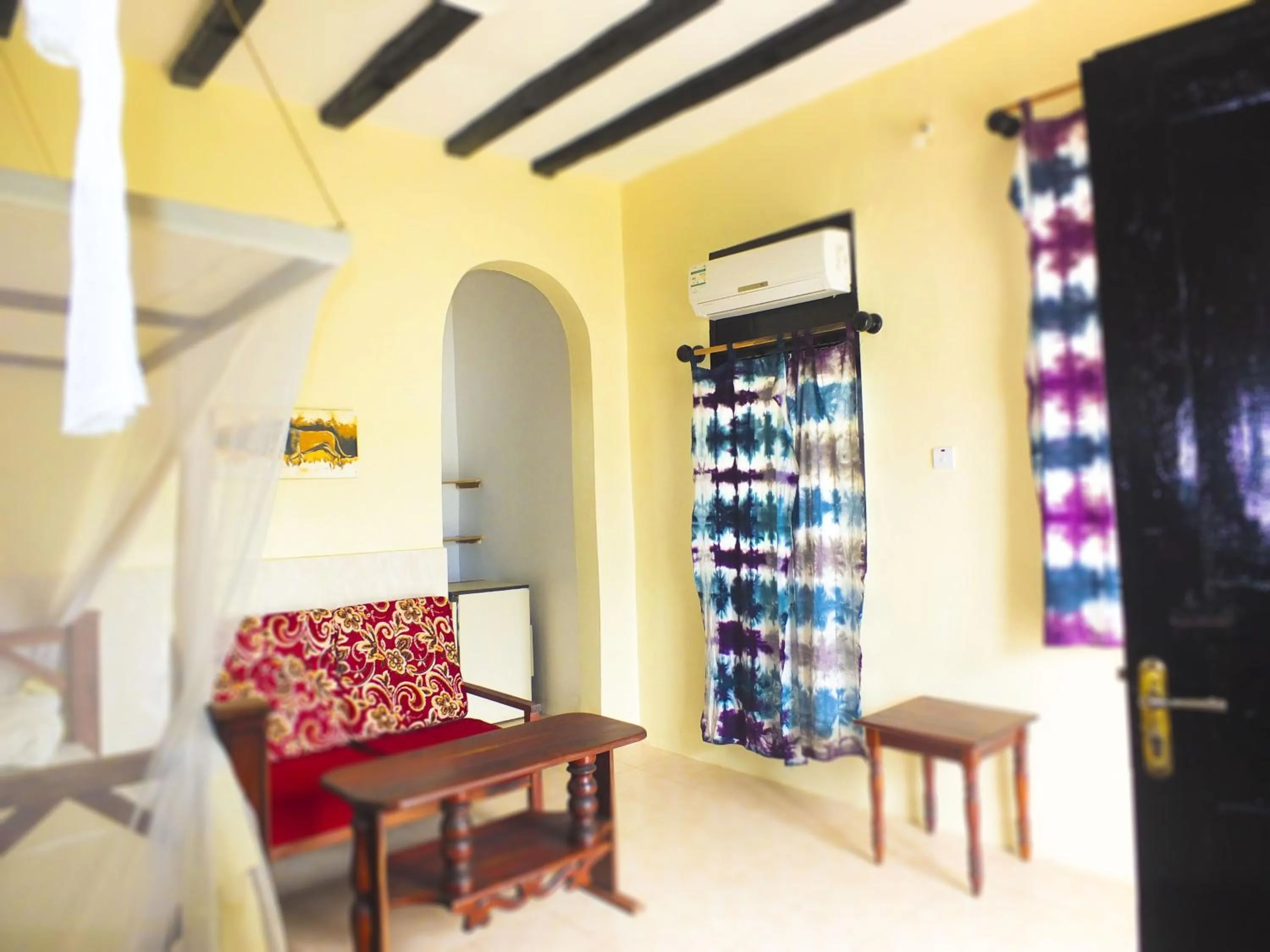 Seating area in Kigwedeni Villas