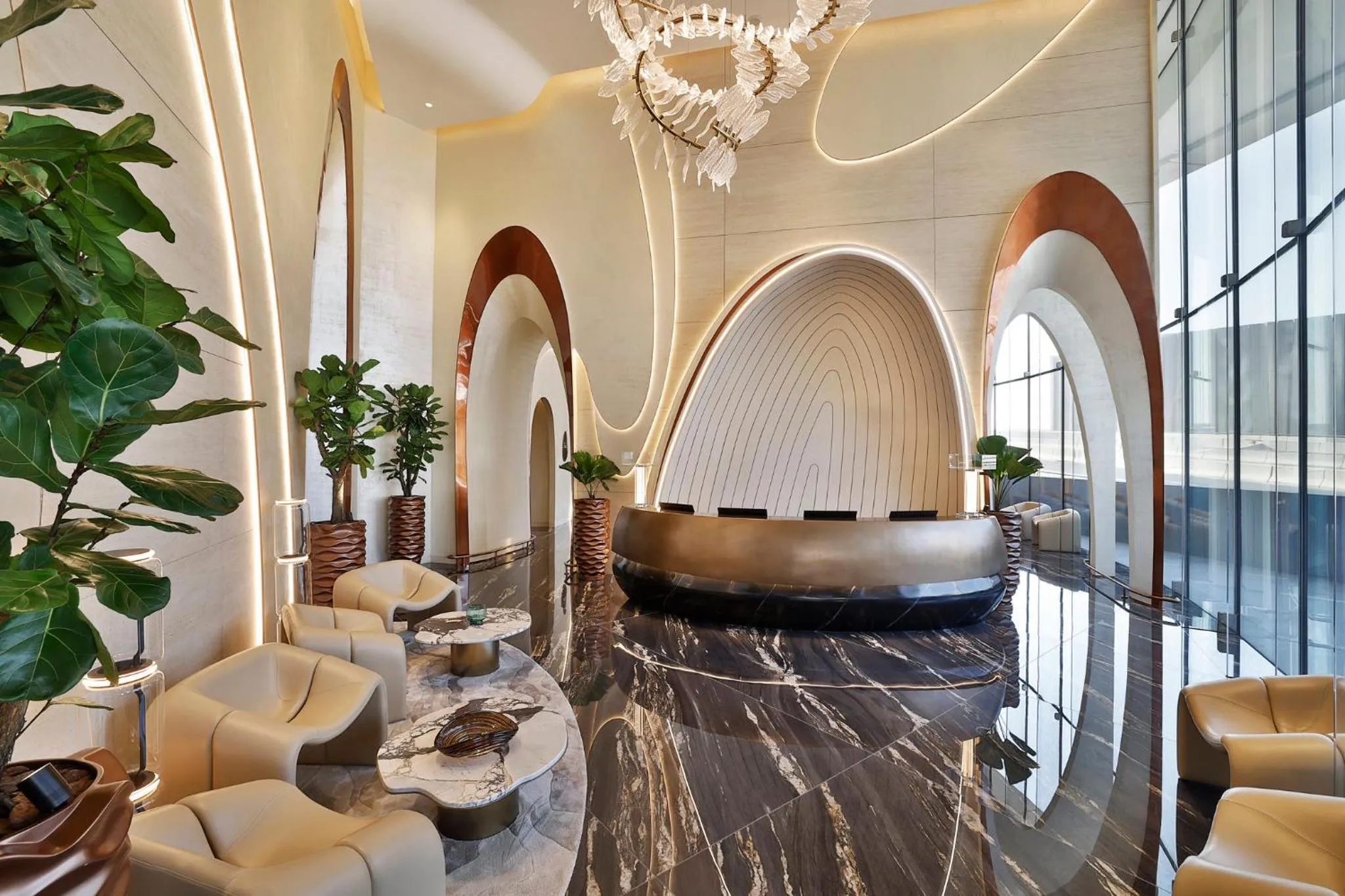 Property building in Ciel Dubai Marina, Vignette Collection by IHG