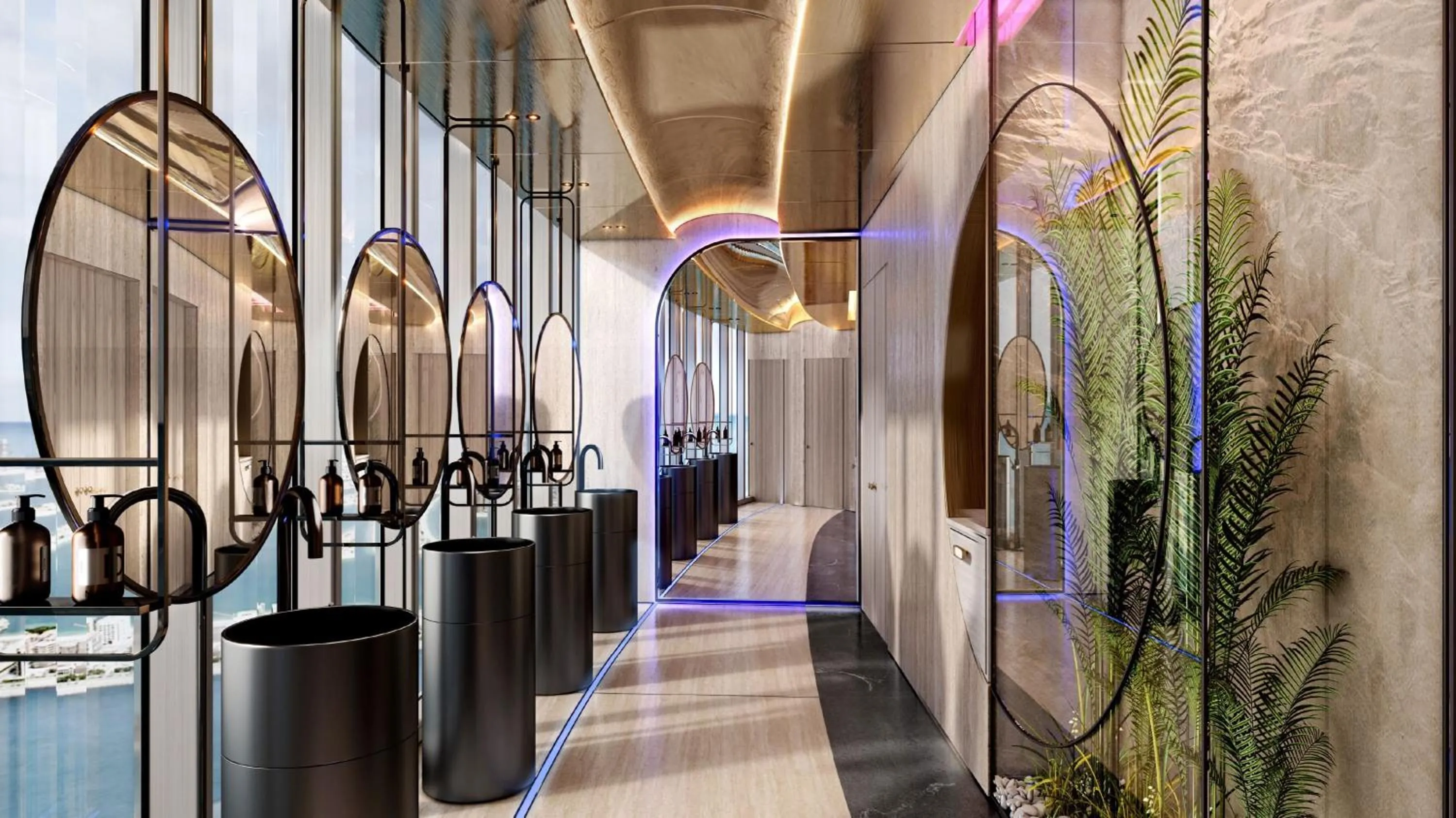 Spa and wellness centre/facilities in Ciel Dubai Marina, Vignette Collection by IHG