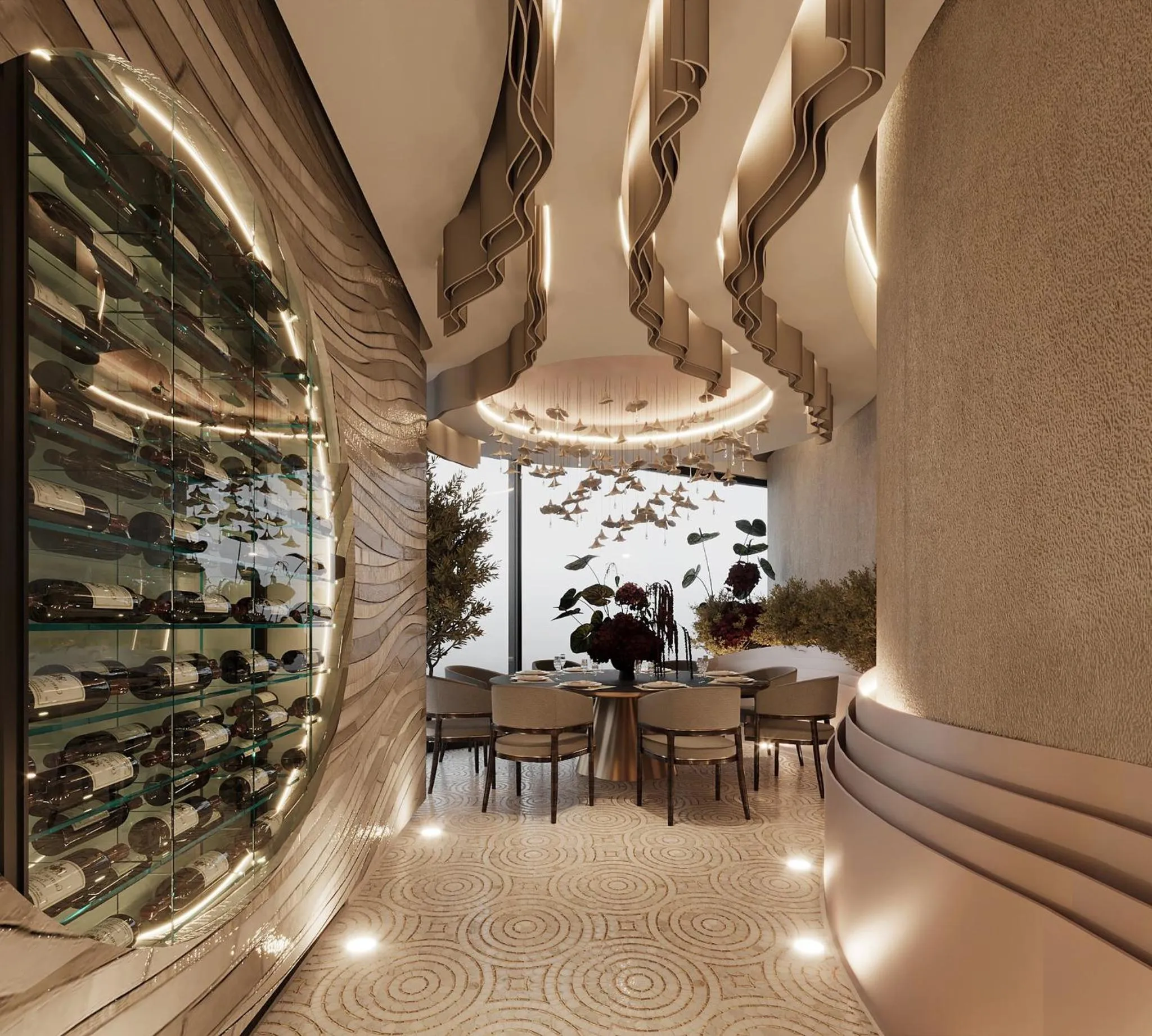 Lounge or bar in Ciel Dubai Marina, Vignette Collection by IHG