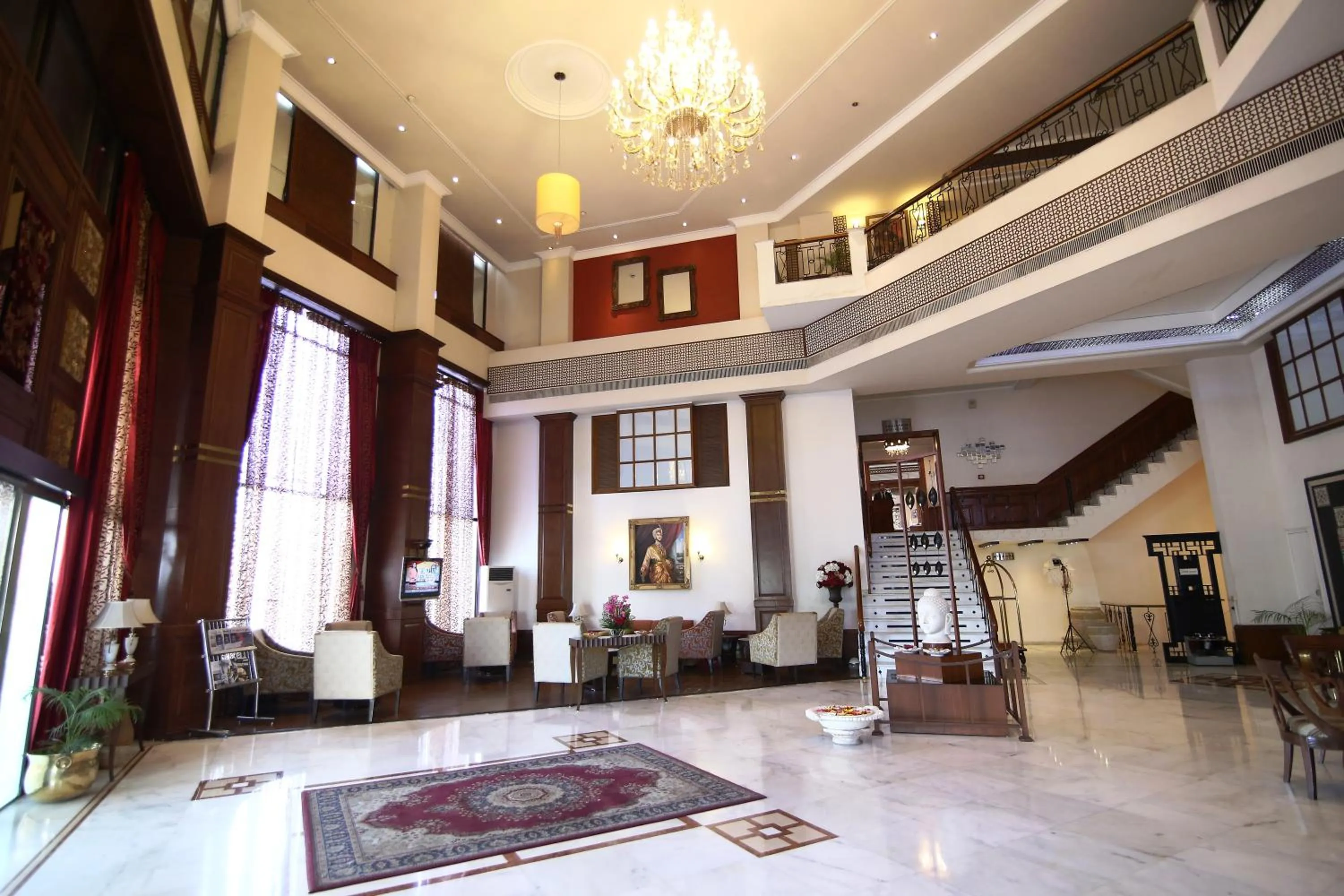 Lobby or reception in Hotel President