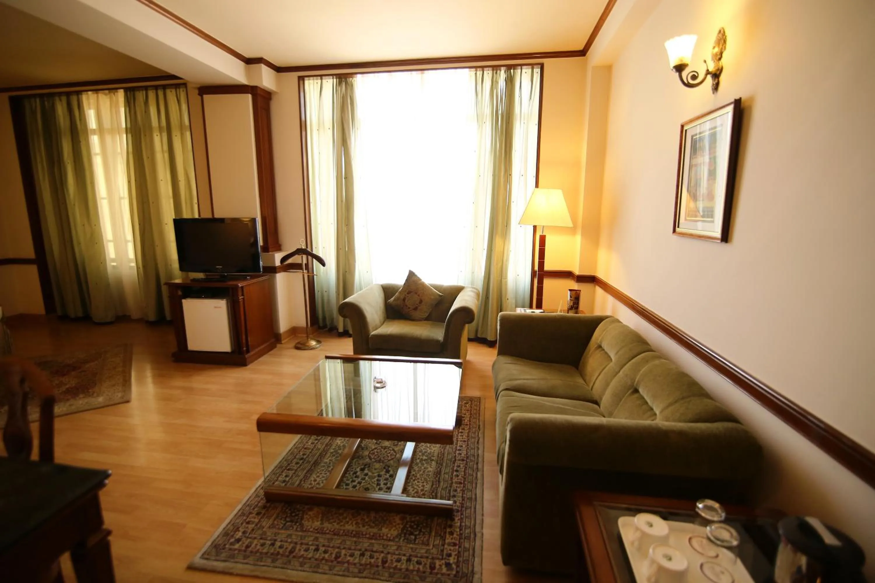 Living room in Hotel President