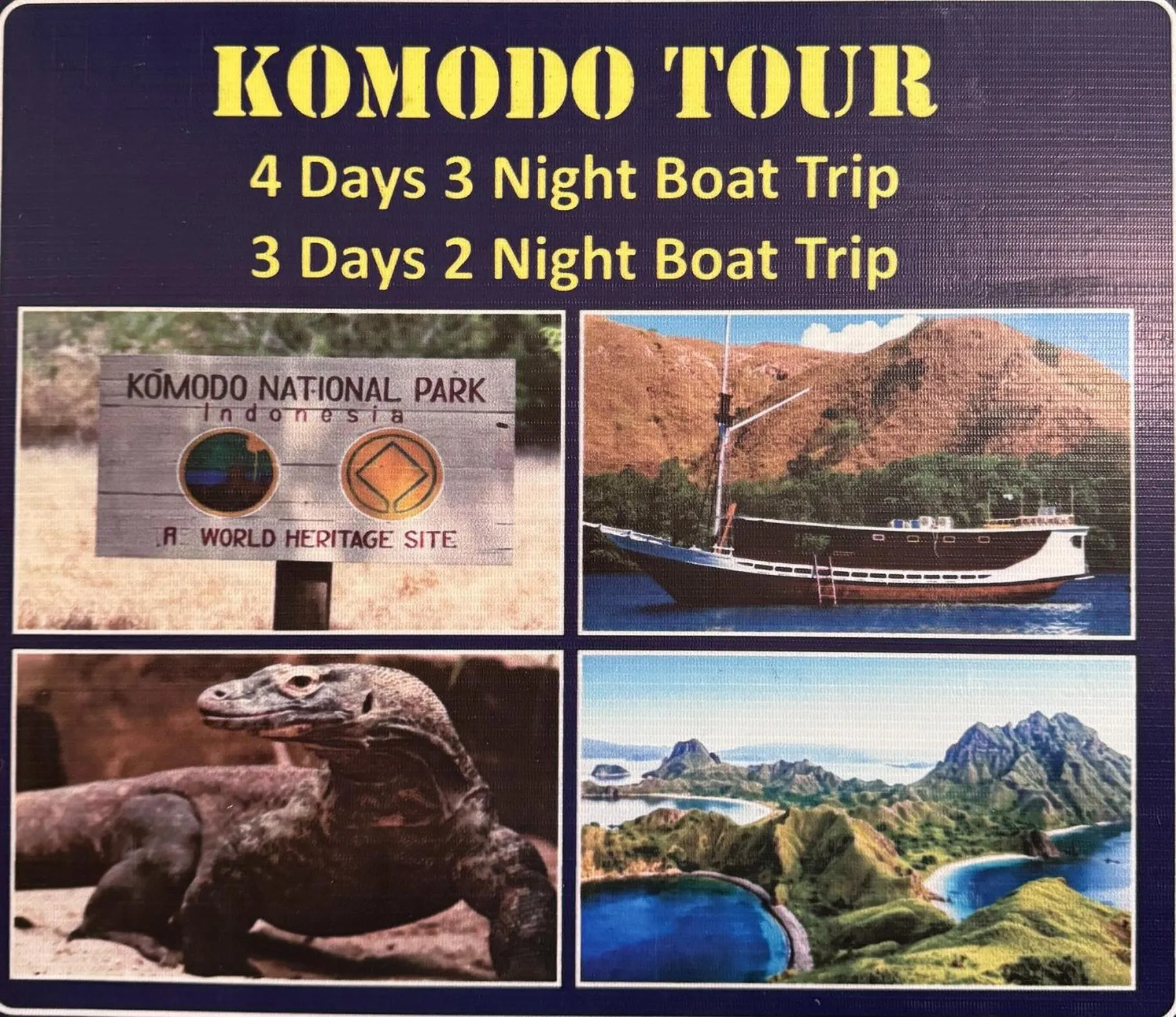 Text overlay in Senggigi Cottages Lombok