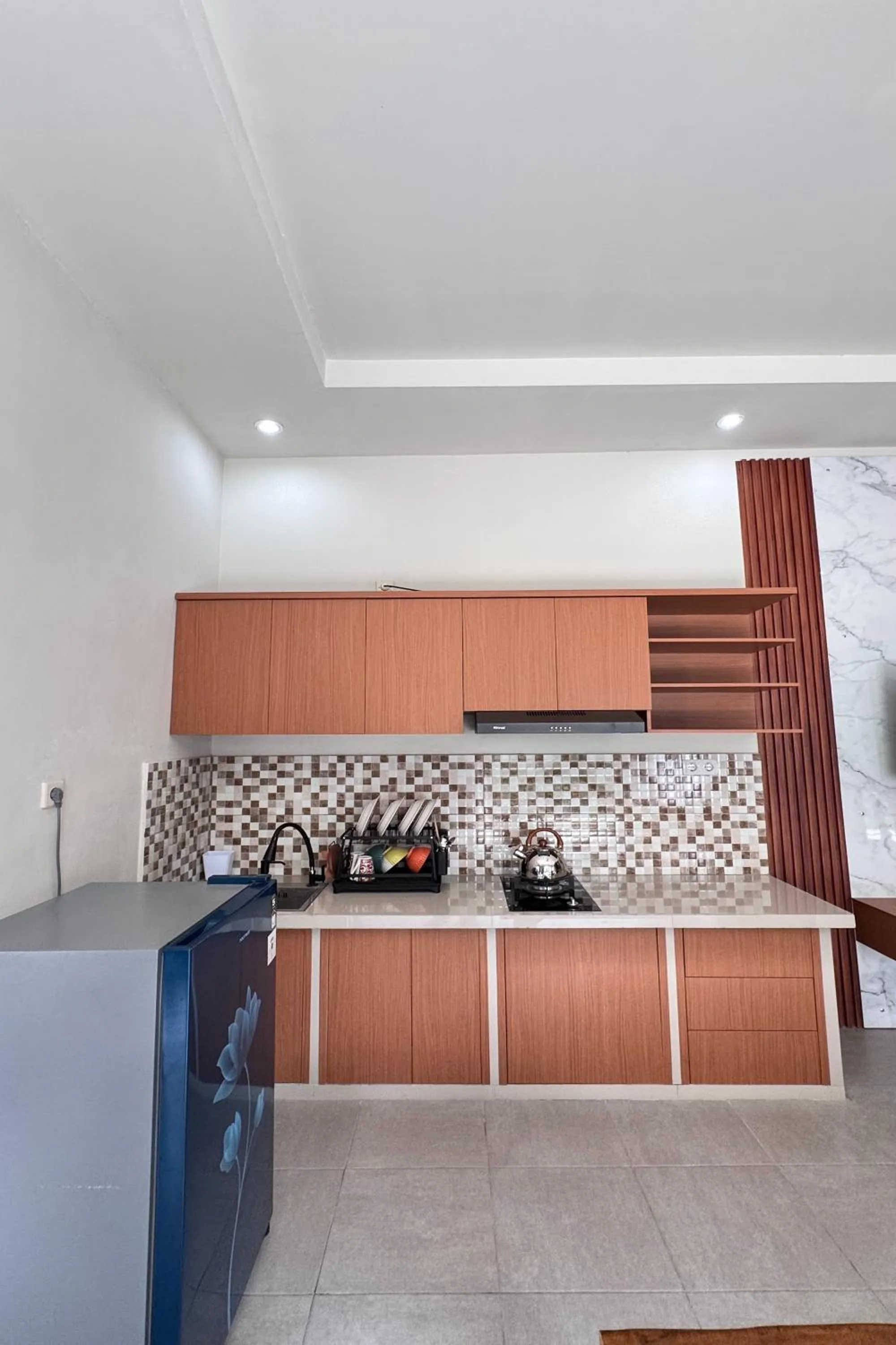 Kitchen or kitchenette in Senggigi Cottages Lombok