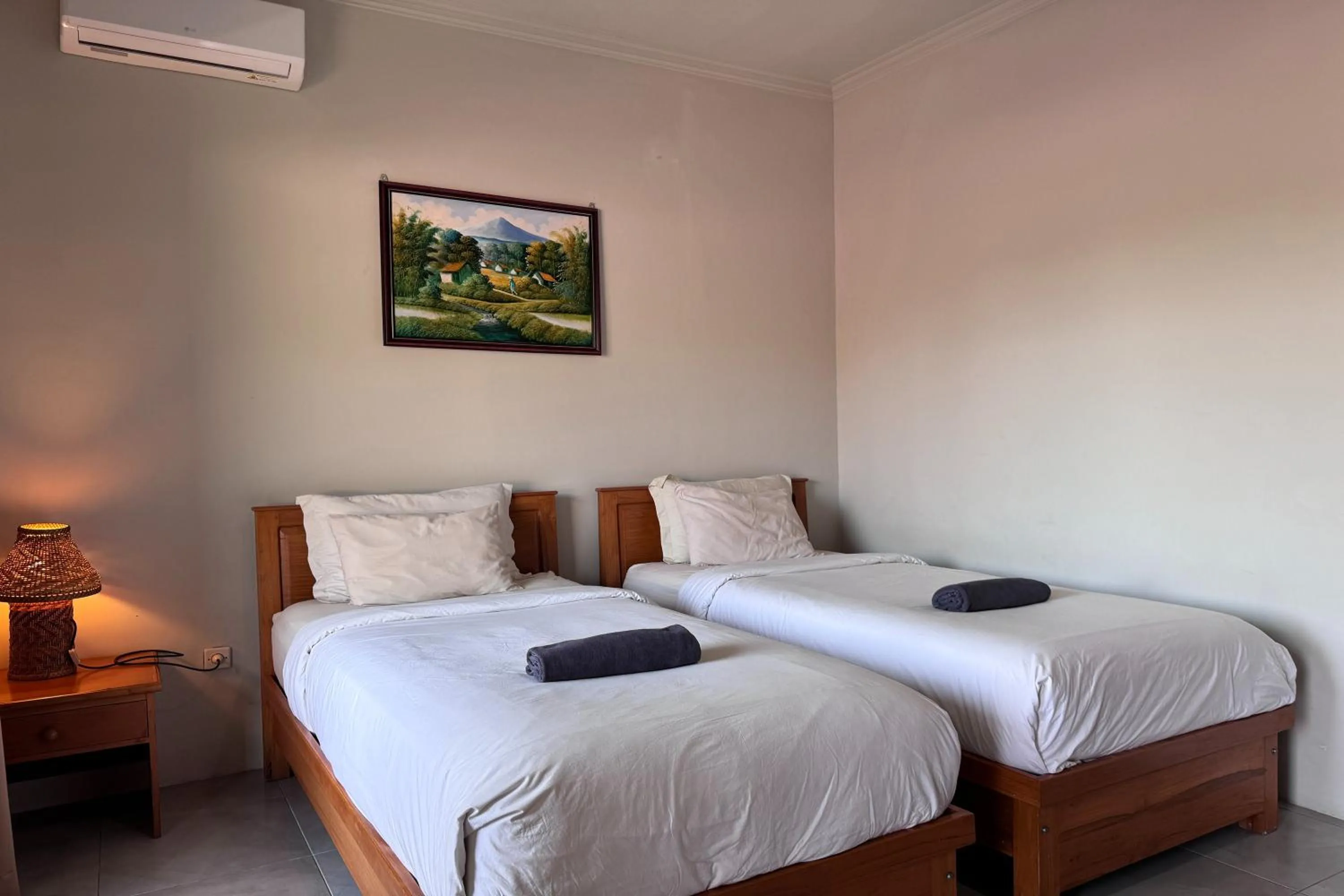 Bedroom, Bed in Senggigi Cottages Lombok