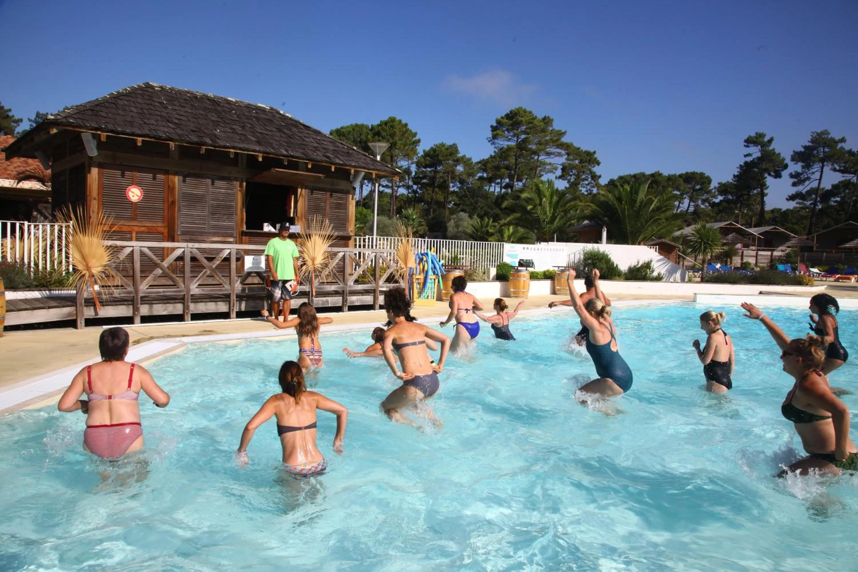 Swimming pool in Naturéo