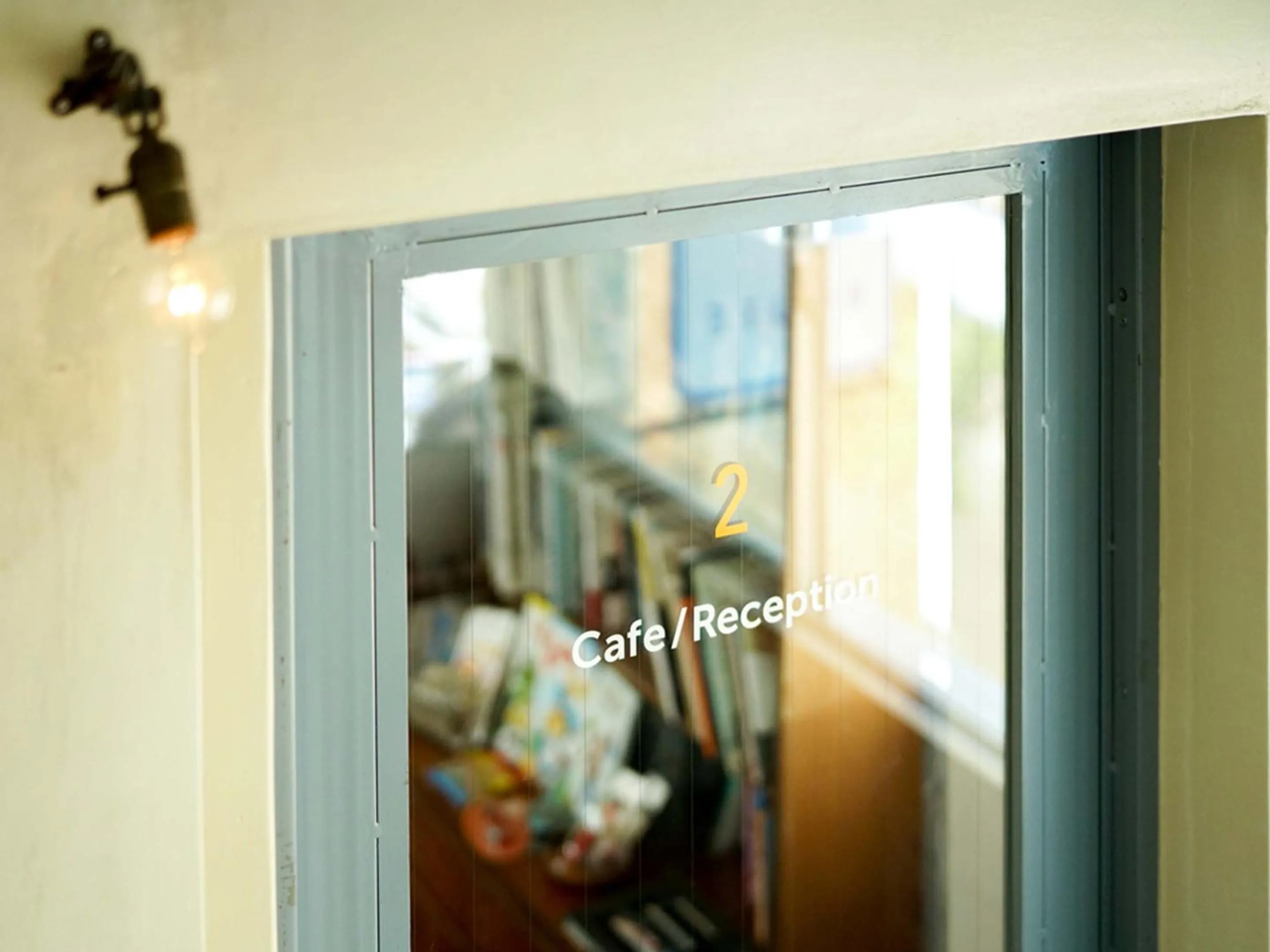 Lobby or reception in ROUTE - Cafe and Petit Hostel